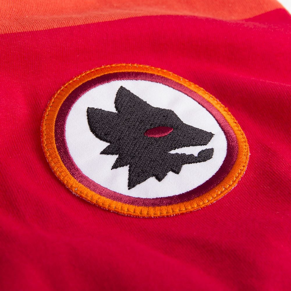 COPA Fußballtrikot Retro Trikot AS Roma 1978/79 Bestick Vereinsemblem
