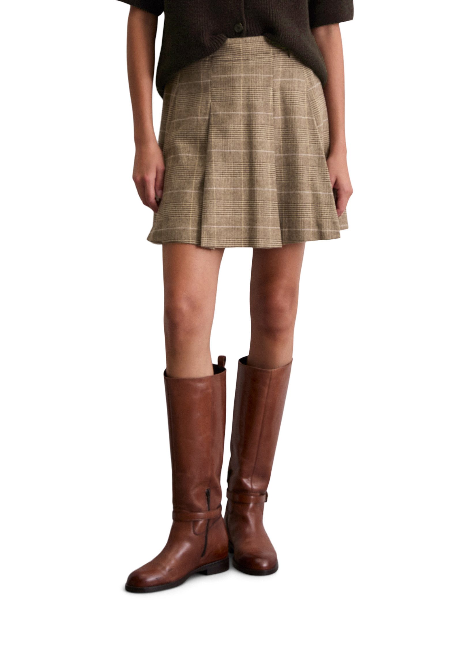 Marc O'Polo Webrock aus Wolle-Mix