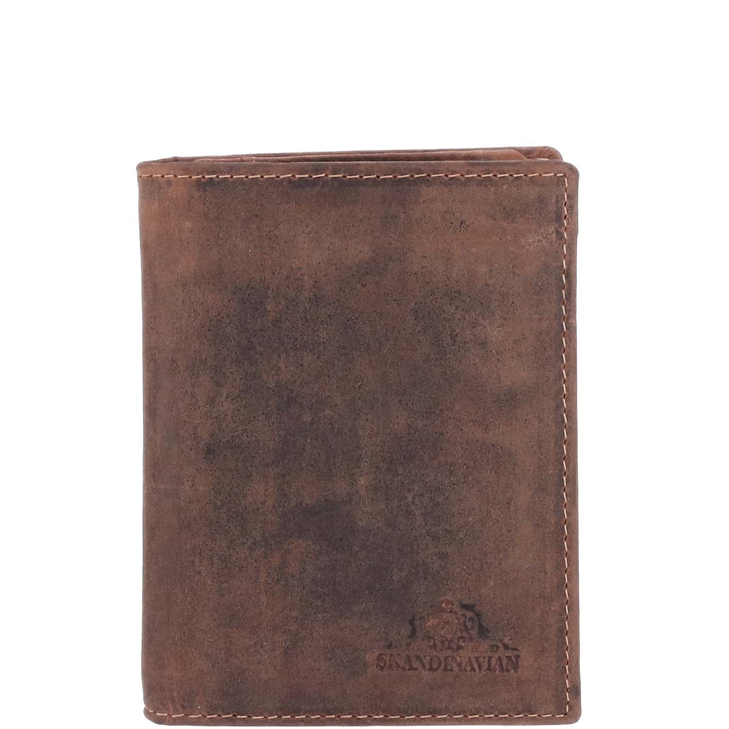 Geldbörse The Skandinavian Brand RFID ID-Wallet Hunter tan