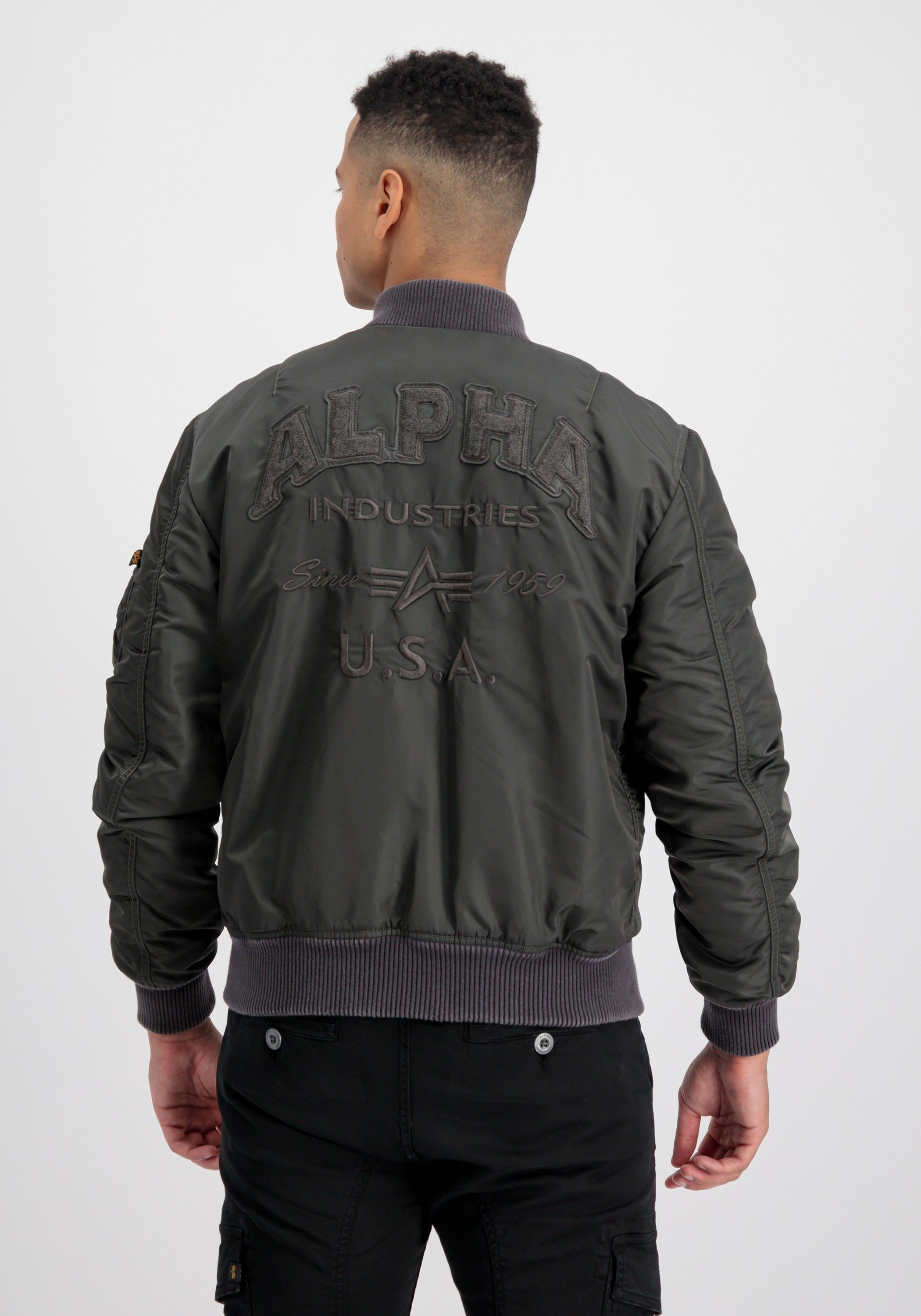 Alpha Industries Bomberjacke MA-1 VF Authentic Overdyed