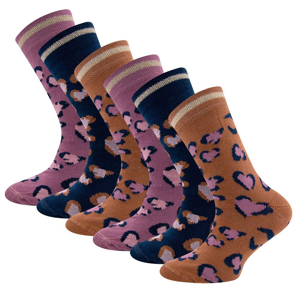 Ewers Socken Socken 6er-Set Leo (6-Paar)