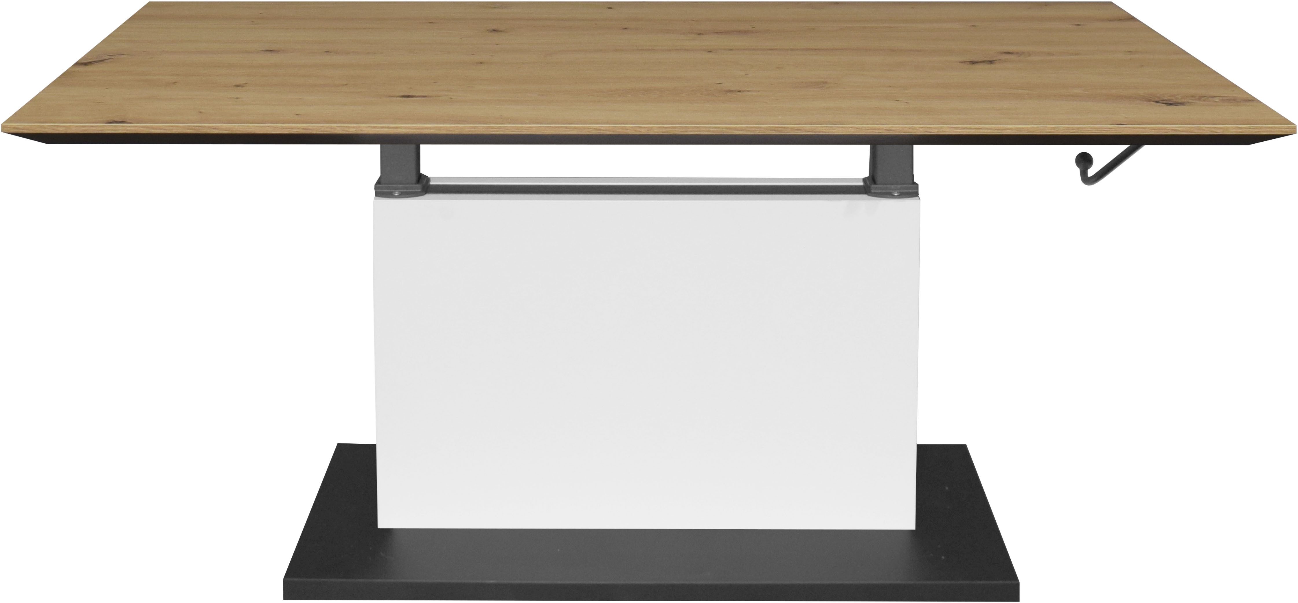 Mäusbacher Couchtisch Faro, Faro Couchtisch, höhenverstellbar von 48-67 cm, Breite 110 cm