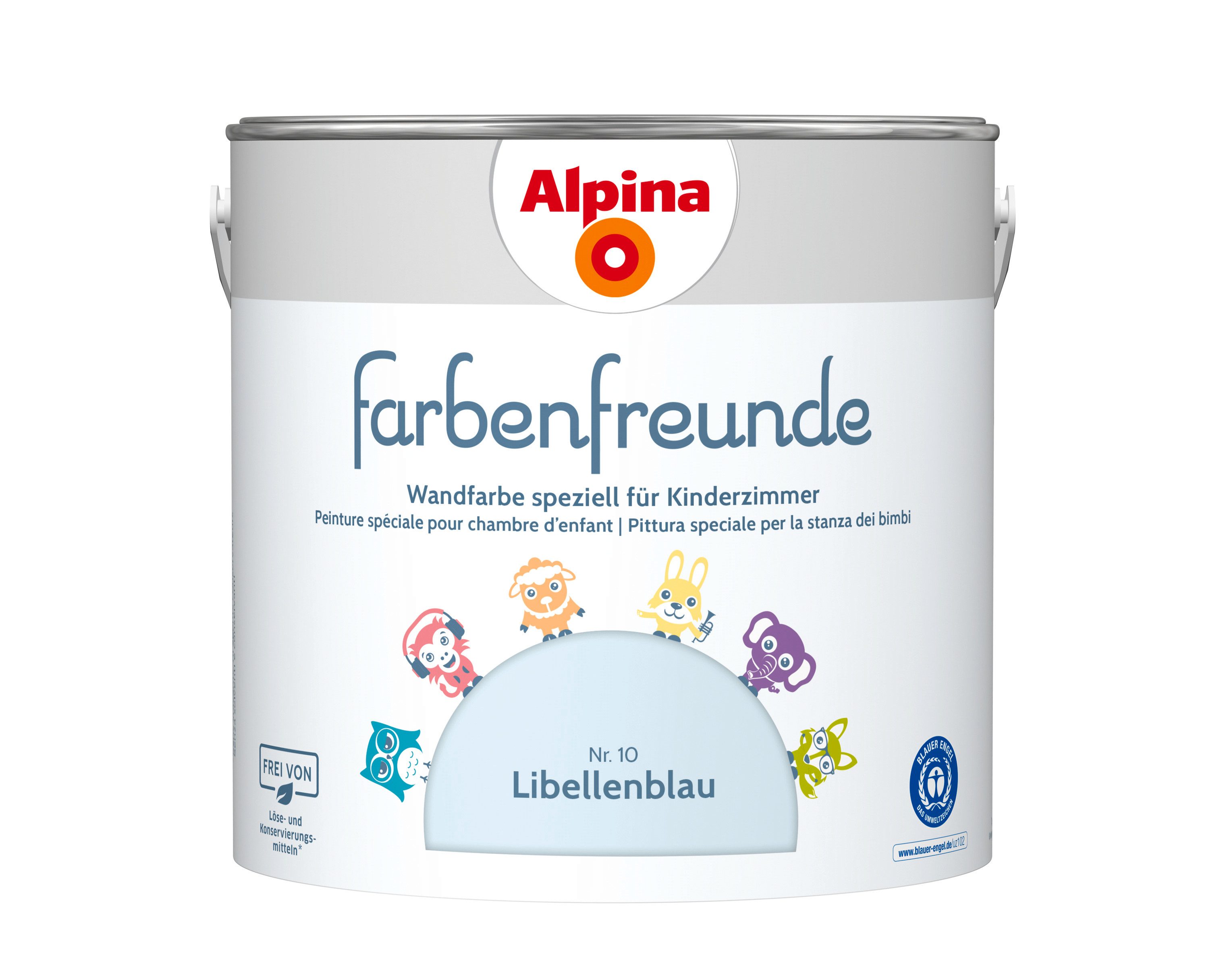 Alpina Wandfarbe Farbenfreunde 2,5 Liter matt