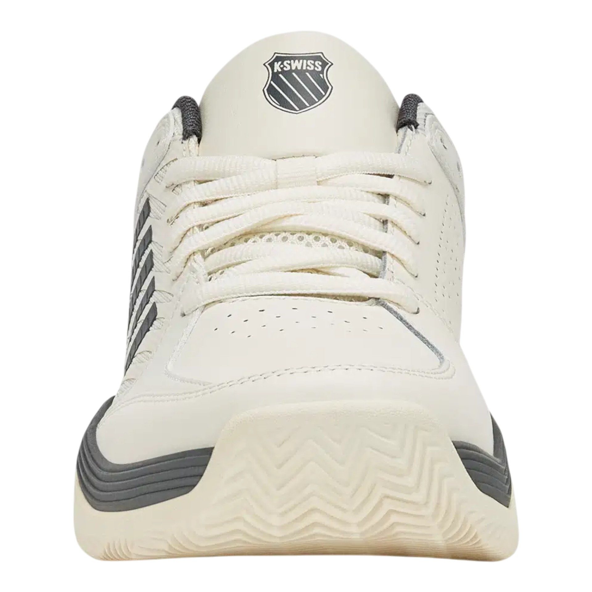K-Swiss Performance Court Express 2 Clay/Sandplatz 2026 creamweiss/grau Herren Tennisschuh – Bild 4 von 5