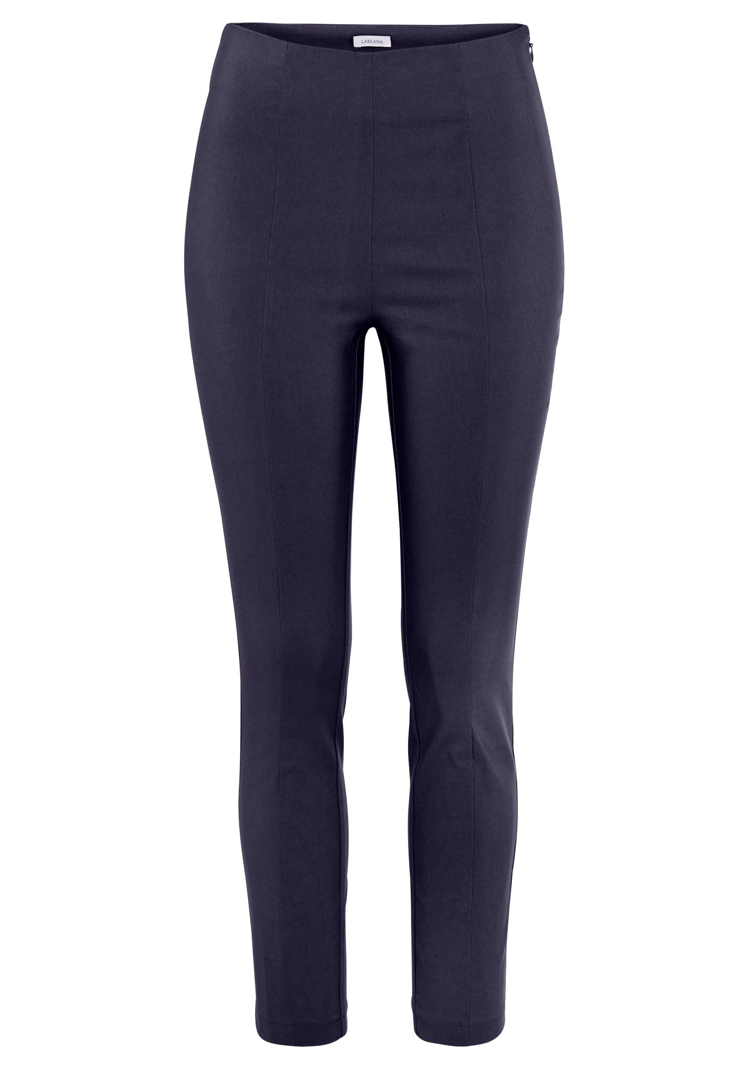 LASCANA Stretch-Hose mit Reißverschluss seitlich am Bund