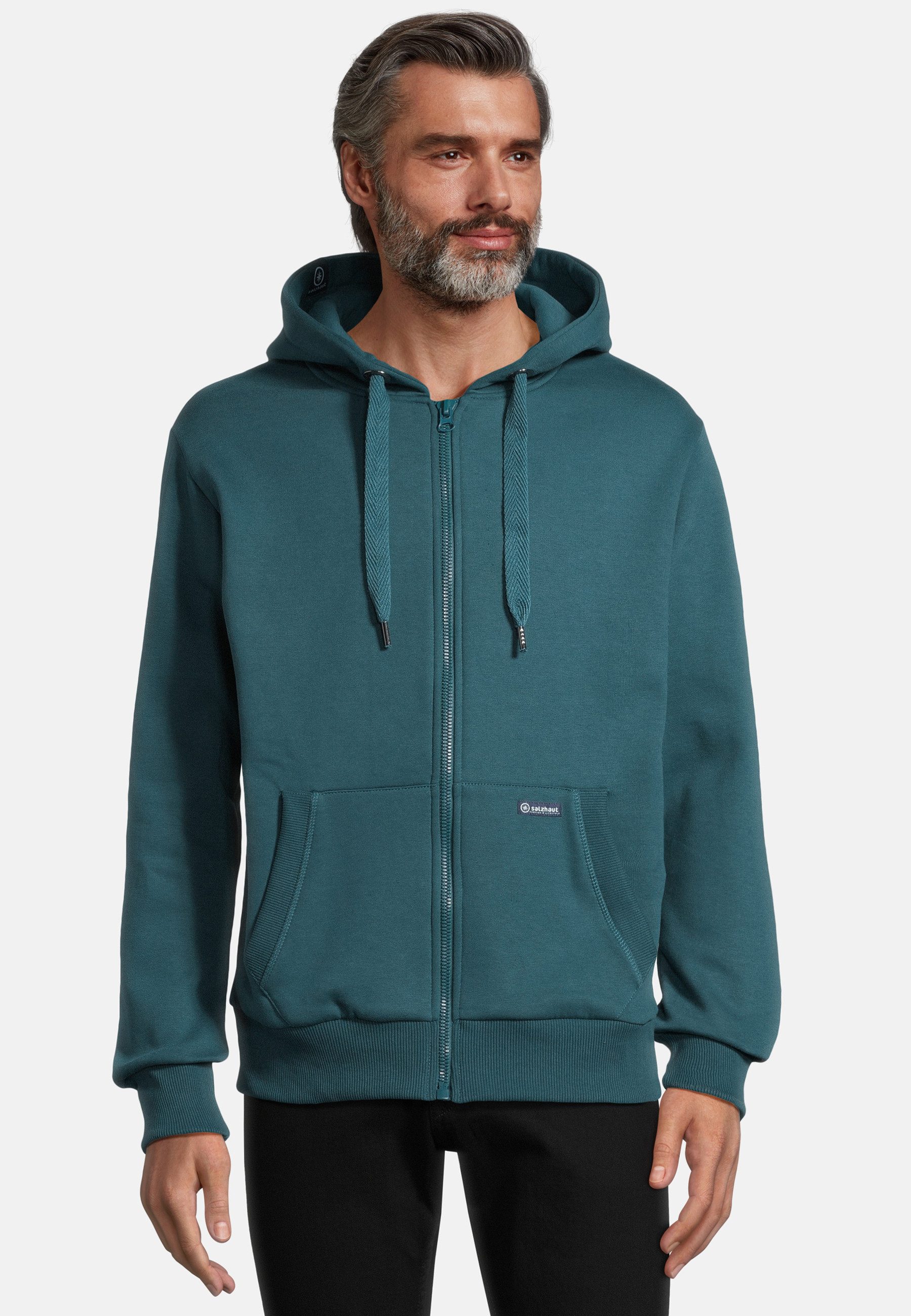 salzhaut Sweatjacke BREKER Herren normale Passform günstig online kaufen