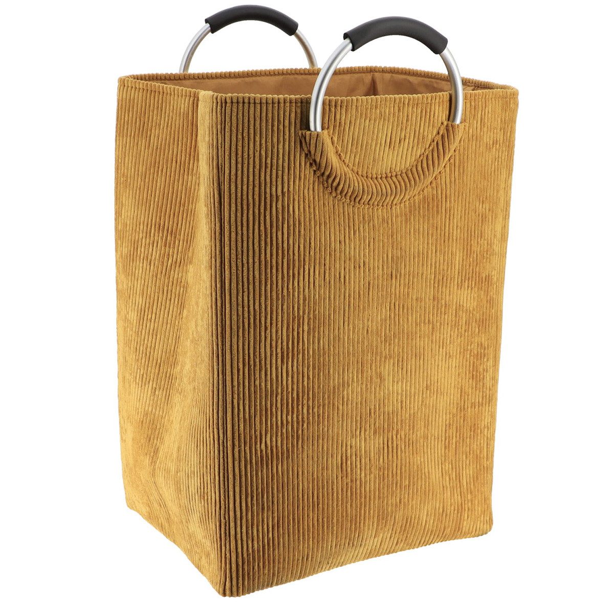 TENDANCE Wäschekorb CORD WÄSCHESACK WÄSCHETONNE WÄSCHEBEHÄLTER WÄSCHESAMMLE günstig online kaufen