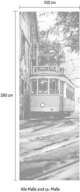 Komar Vliestapete Lissabon, (1 St), 100x280 cm (Breite x Höhe), Vliestapete, 100 cm Bahnbreite