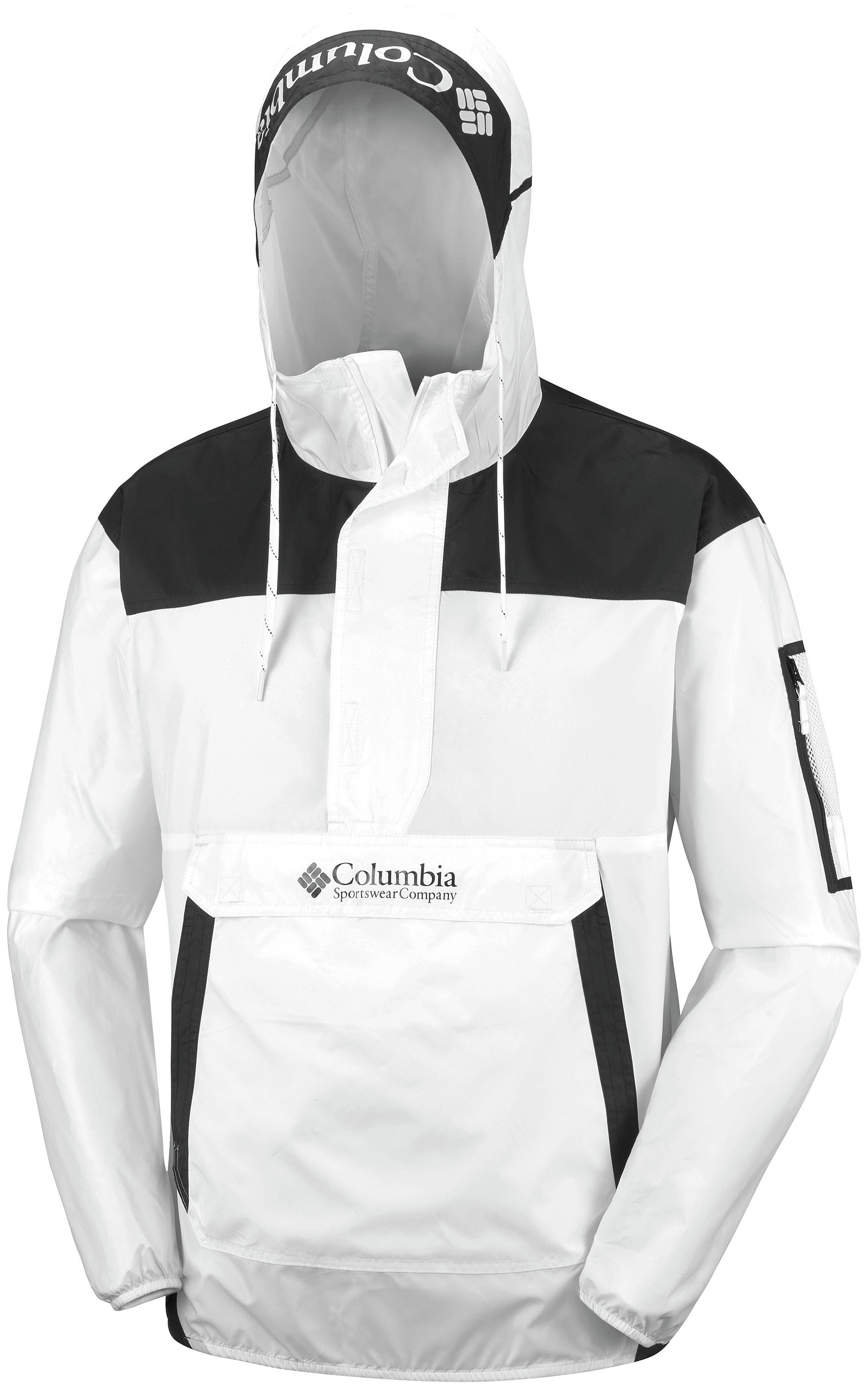 Challenger Columbia Herren Windbreaker white-black Windbreaker Columbia