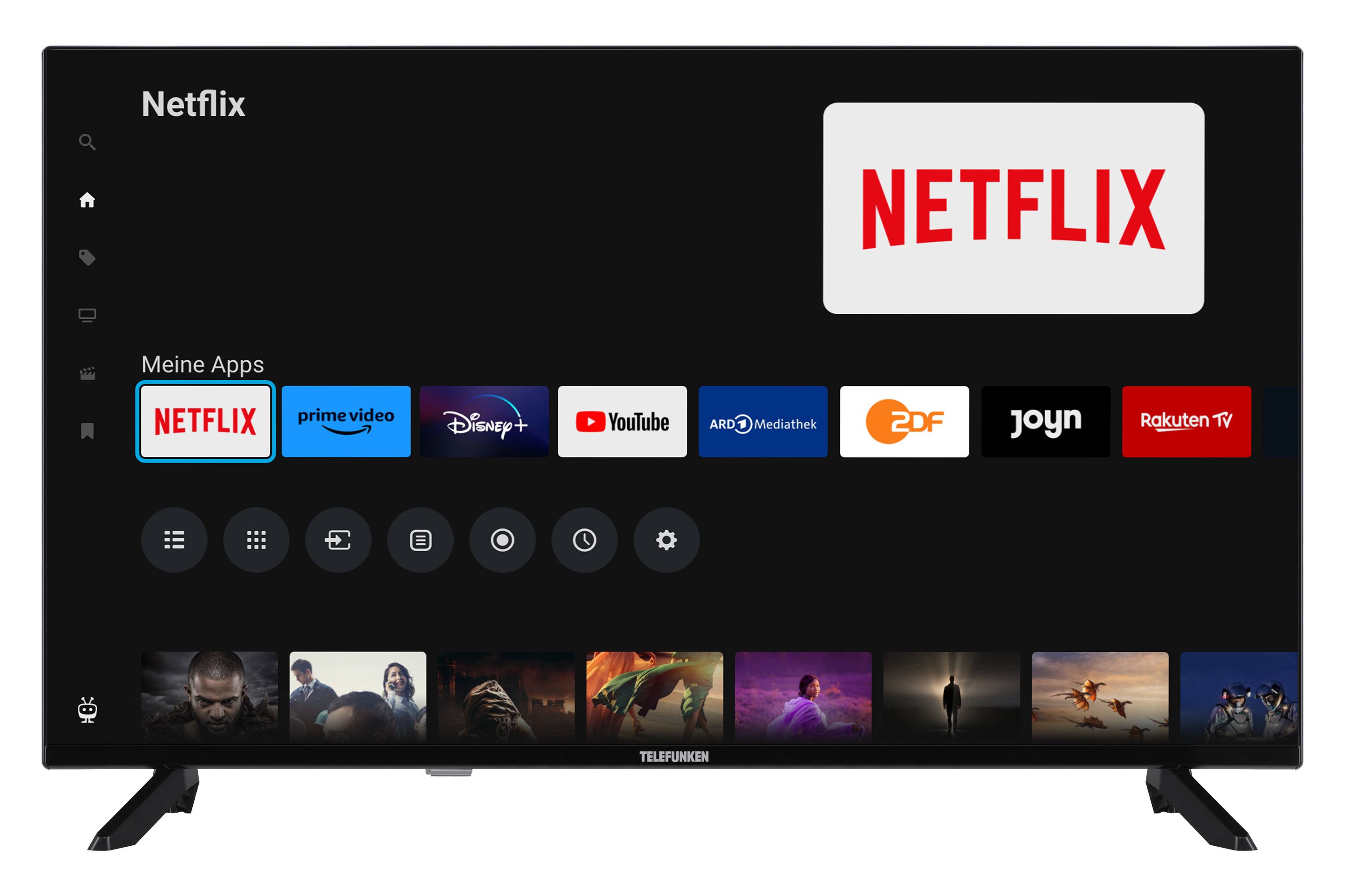 D40F751X7CW LCD-LED Fernseher