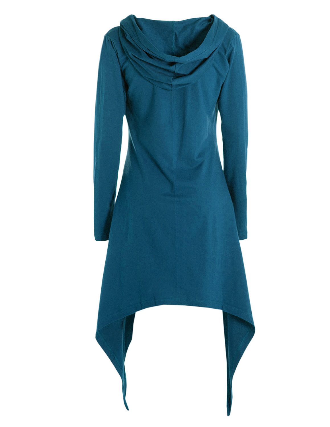 Vishes Langjacke Zipfeljacke Asymmetrischer Boho Cardigan günstig online kaufen