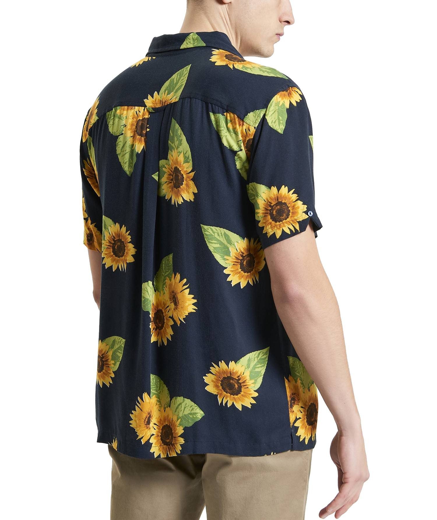 Ben Sherman Kurzarmhemd Hemd Ben Sherman Sunflower Print