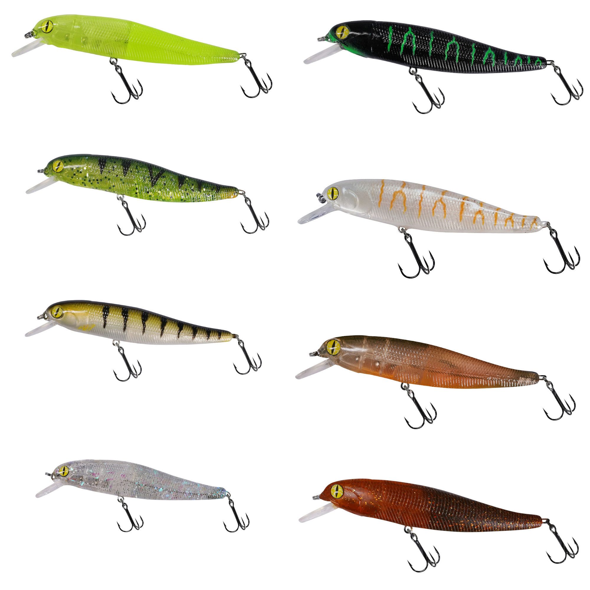 Balzer Kunstköder Blow 2go UV Perch, 11cm, 16g, Floating
