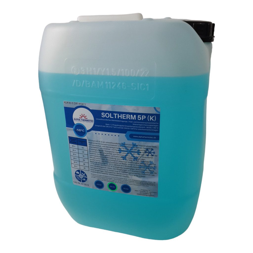 Alpha Thermotec Solarflüssigkeit Konzentrat, bis -58 °C, 20 l