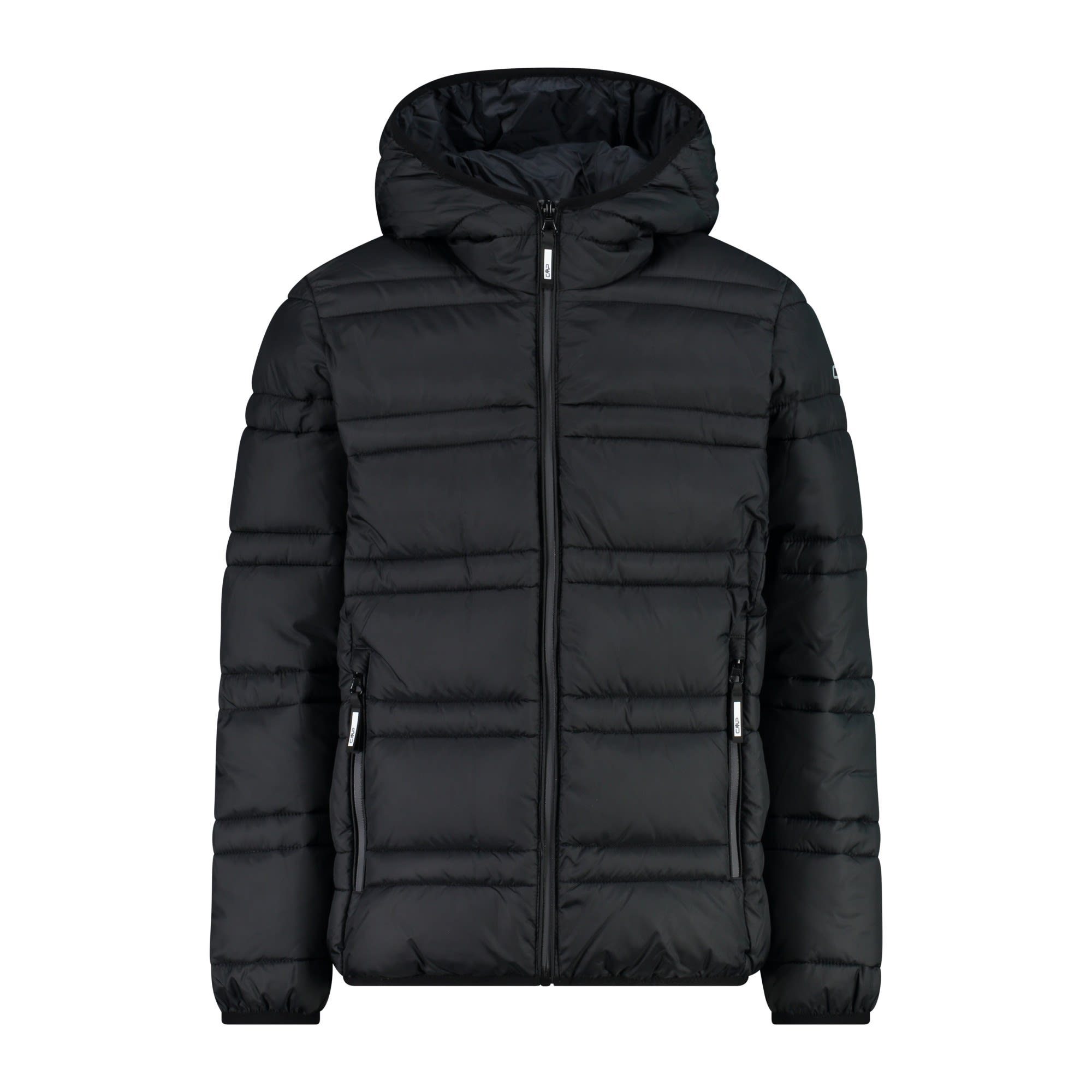 CMP Anorak Cmp Boys Jacket Hood Kinder Nero Fix Nylon Anorak