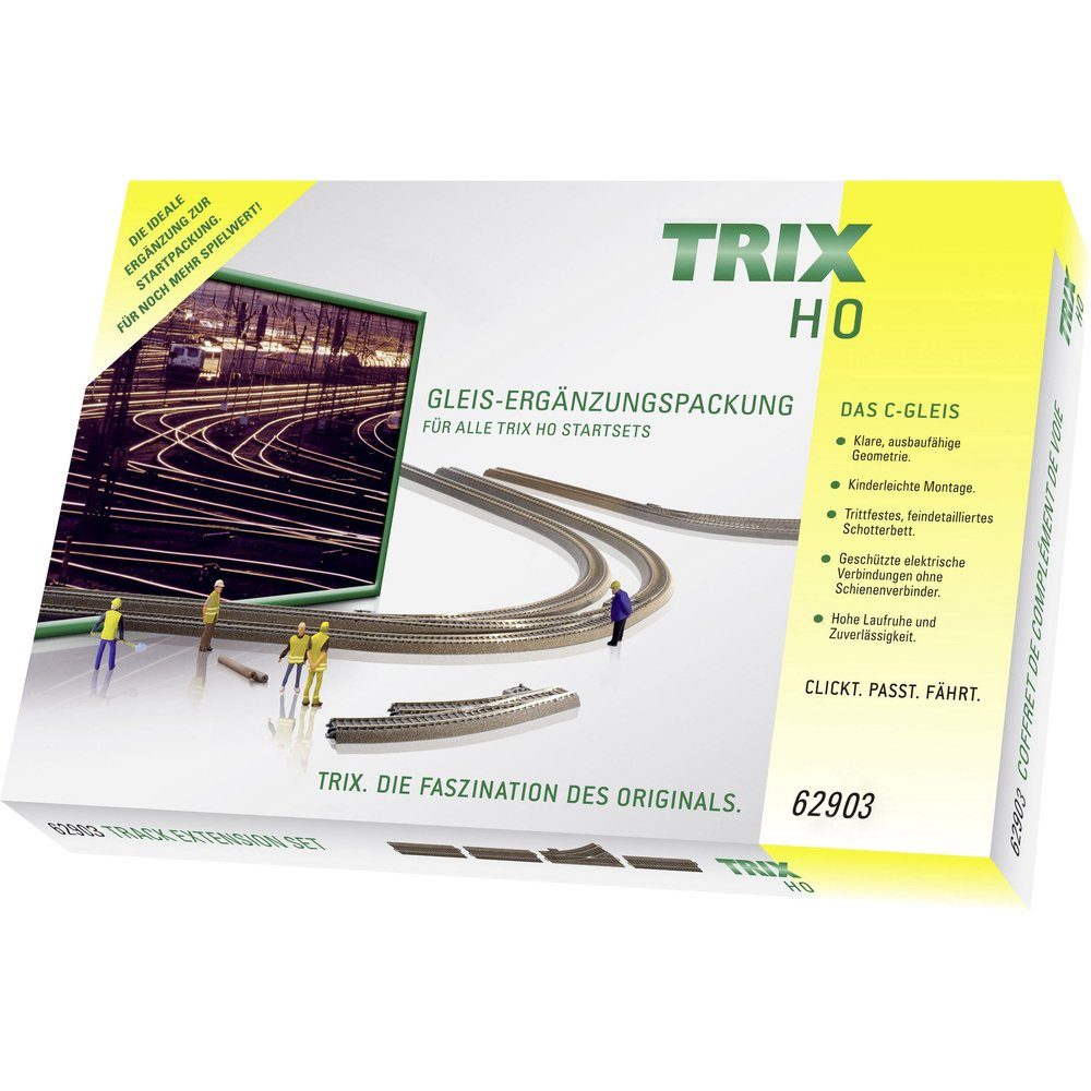 TRIX H0 Modelleisenbahn-Set H0 Trix C-Gleis T62903 Ergänzungs-Set 1 St.