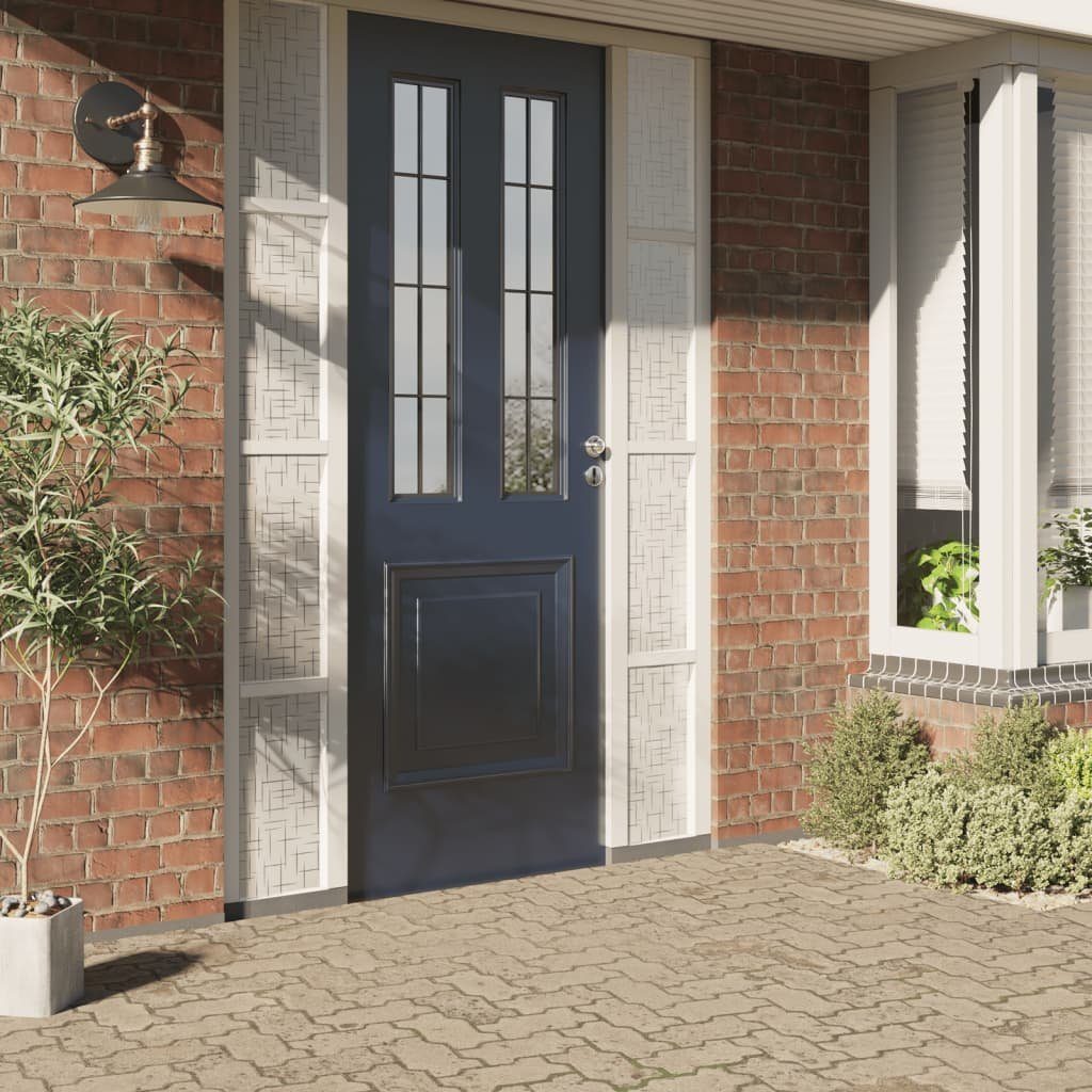vidaXL Fensterfolie Fensterfolie Matt Sternen-Muster 90x500 günstig online kaufen