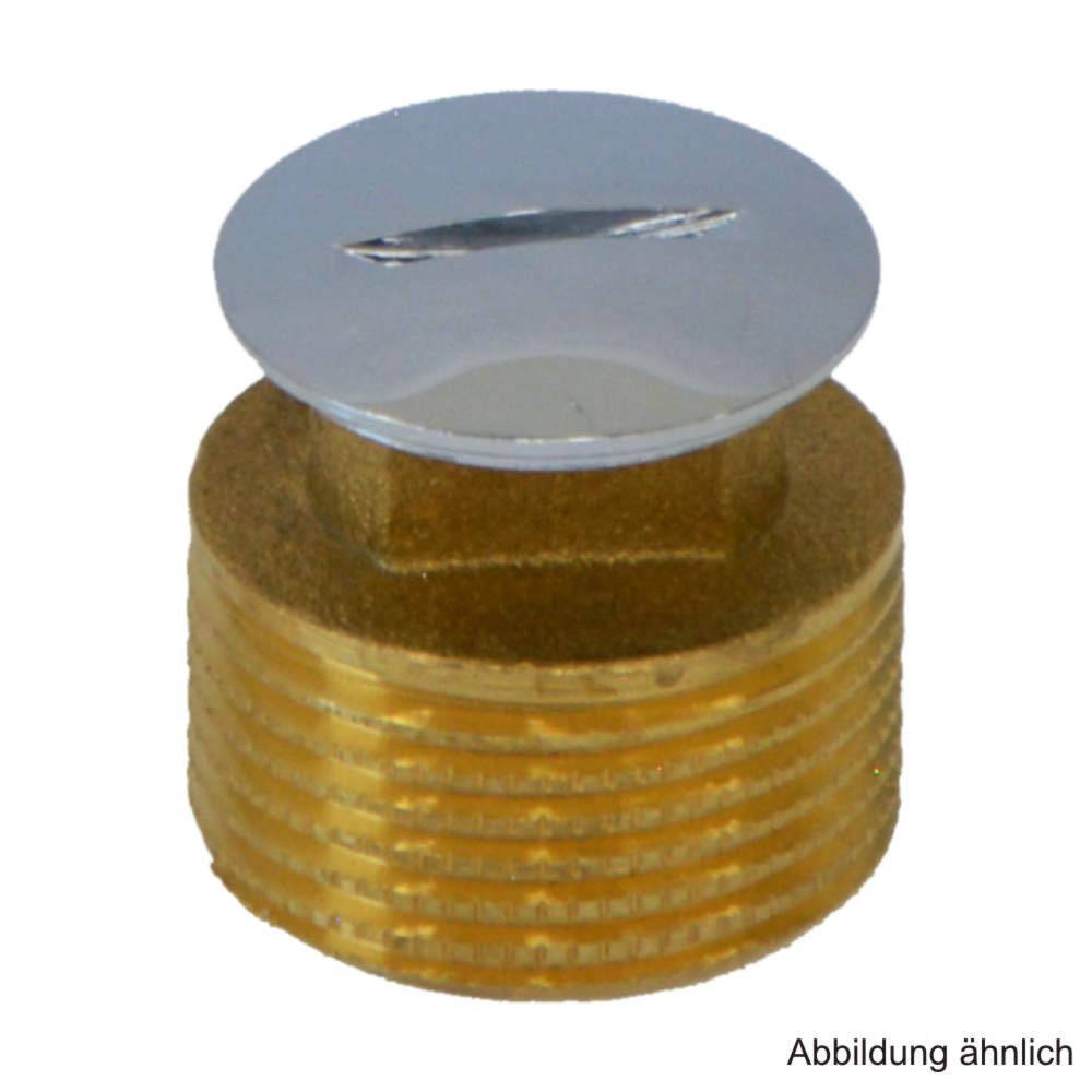 OEG GmbH Ablaufgarnitur Blindstopfen, 1/2", verchromt günstig online kaufen
