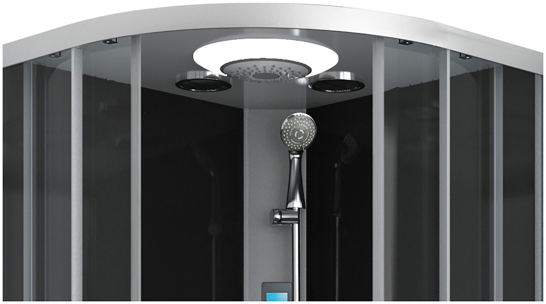 Sanotechnik Komplettdusche AUSTIN, BxT: 90x90 cm, Sicherheitsglas, LxBxH: 90x90x215cm