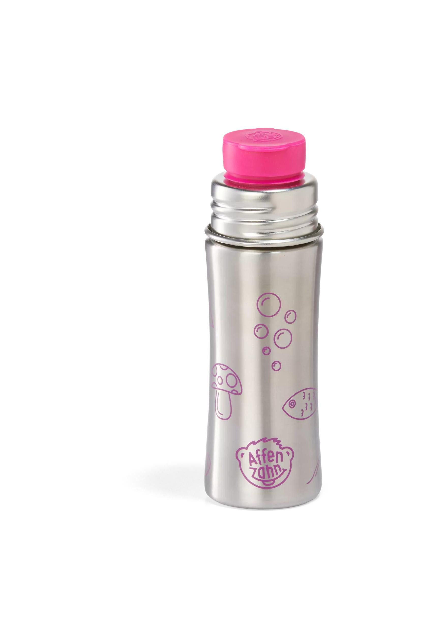 Affenzahn Trinkflasche Edelstahl Trinkflasche, 2-in-1 Trinkfunktion