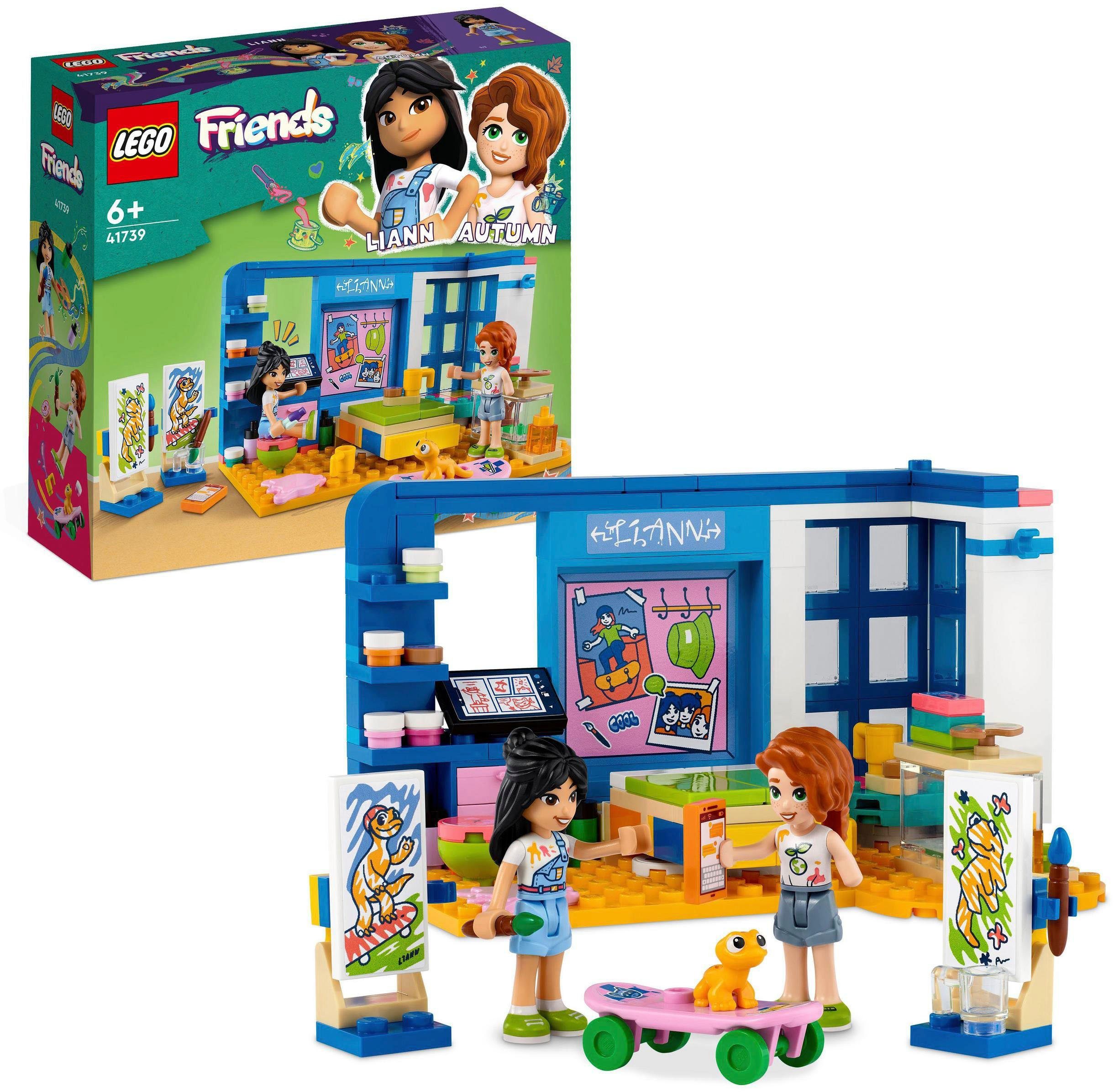 Lianns Zimmer (41739), LEGO® Friends Konstruktionsspielsteine