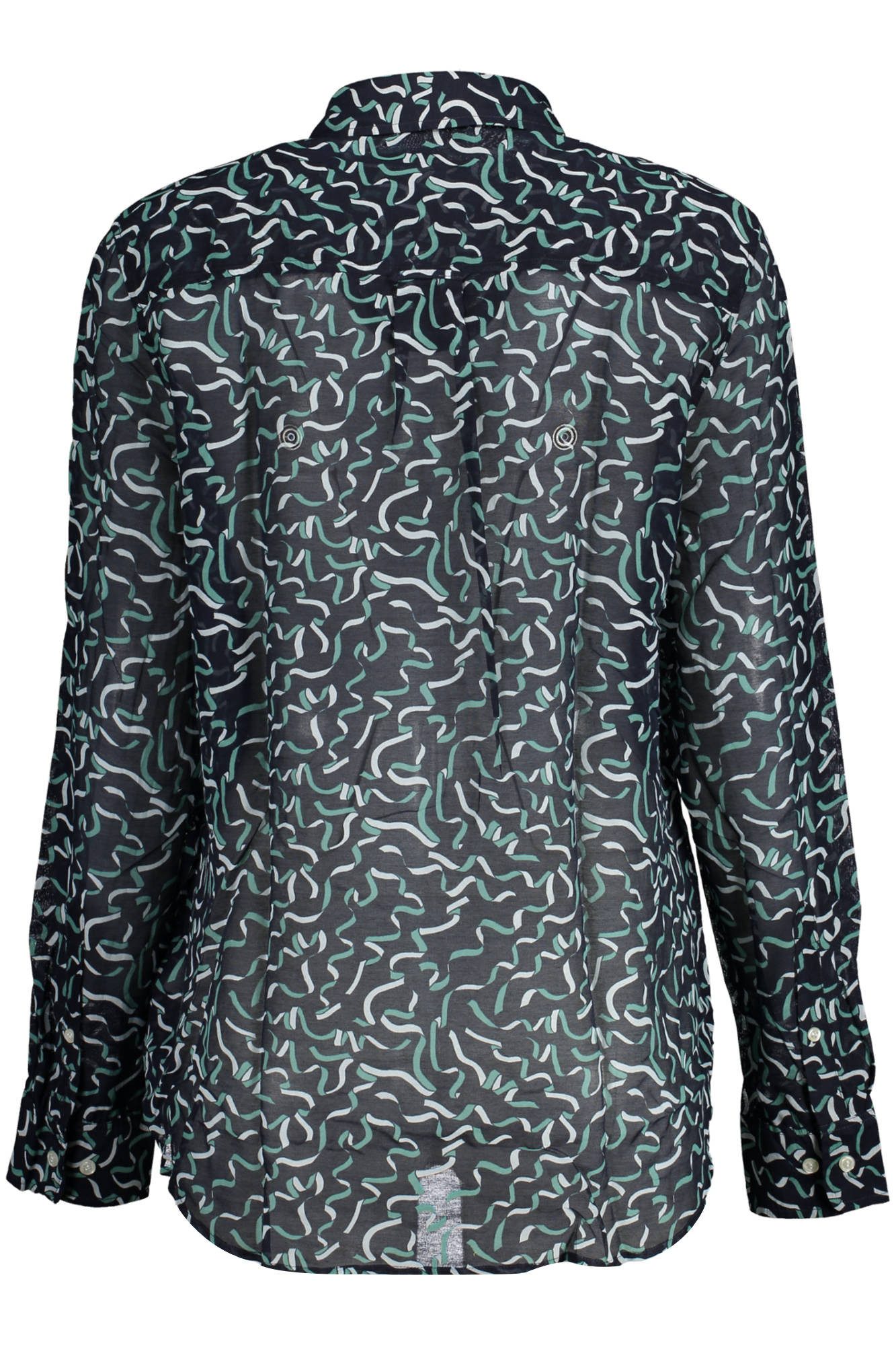 Gant Blusenshirt Damen Langarmhemd Blau: Stilvoller Schnitt mit