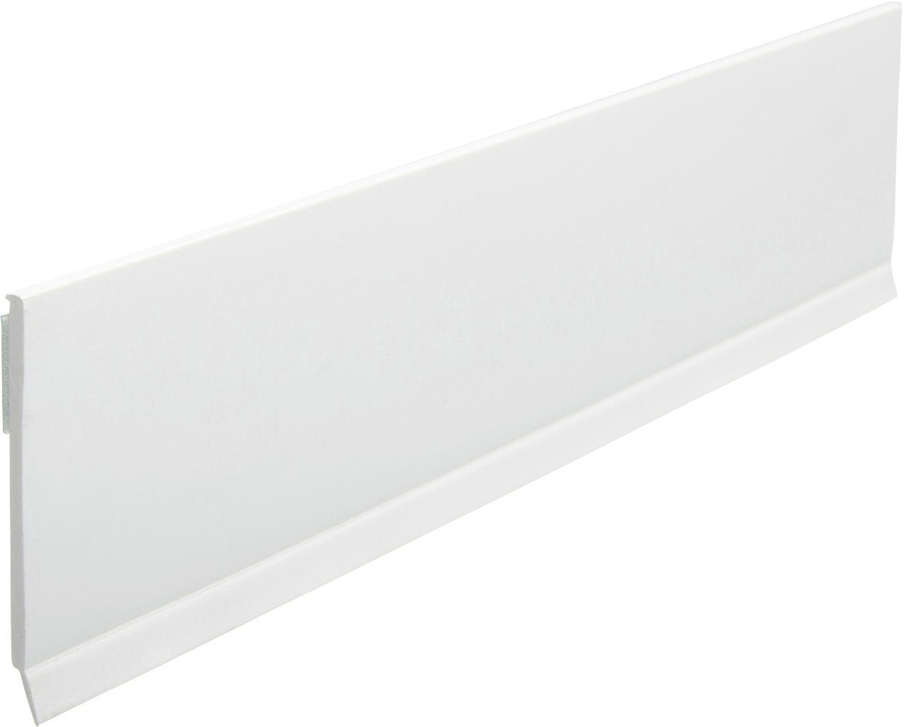 Primo Sockelleiste Primo Flachleiste 150 cm 50 x 2,5 mm weiß