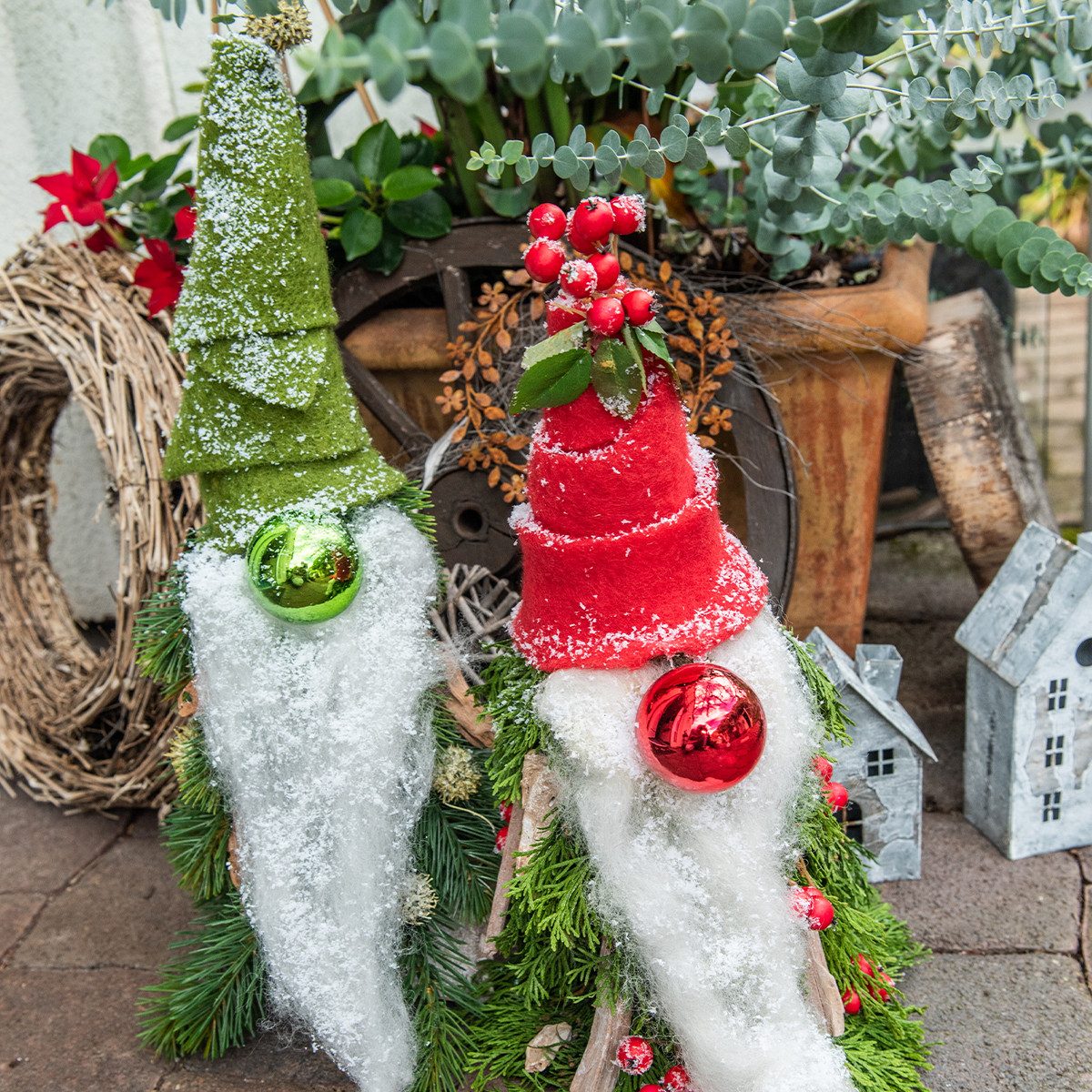 Kaemingk Schneemann Feiner Kunstschnee für winterliche Dekoration und kreativen