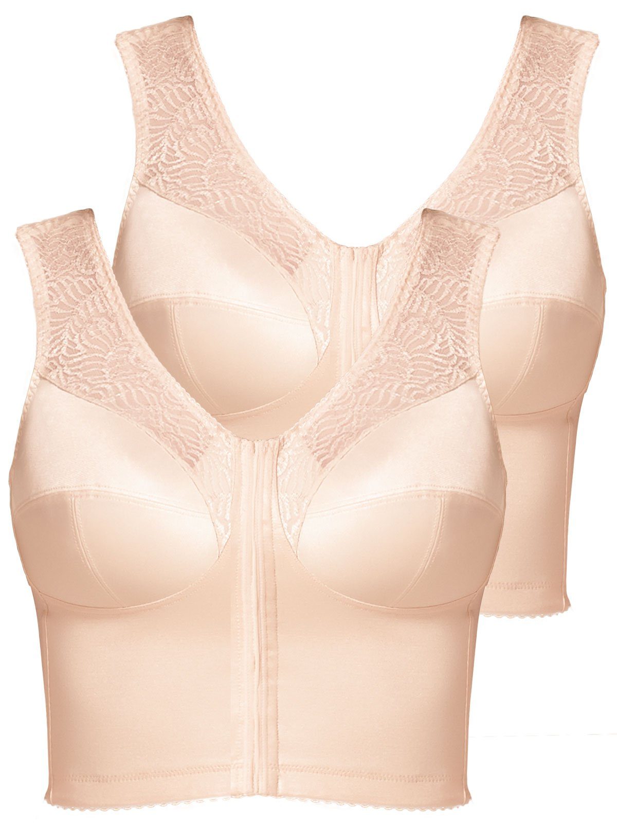 Anita since 1886 Set: Longline-BH 2er Pack Entlastungs BH mit Vorderverschluss Mylen (Spar-Set, 2-tlg) Stützfunktion