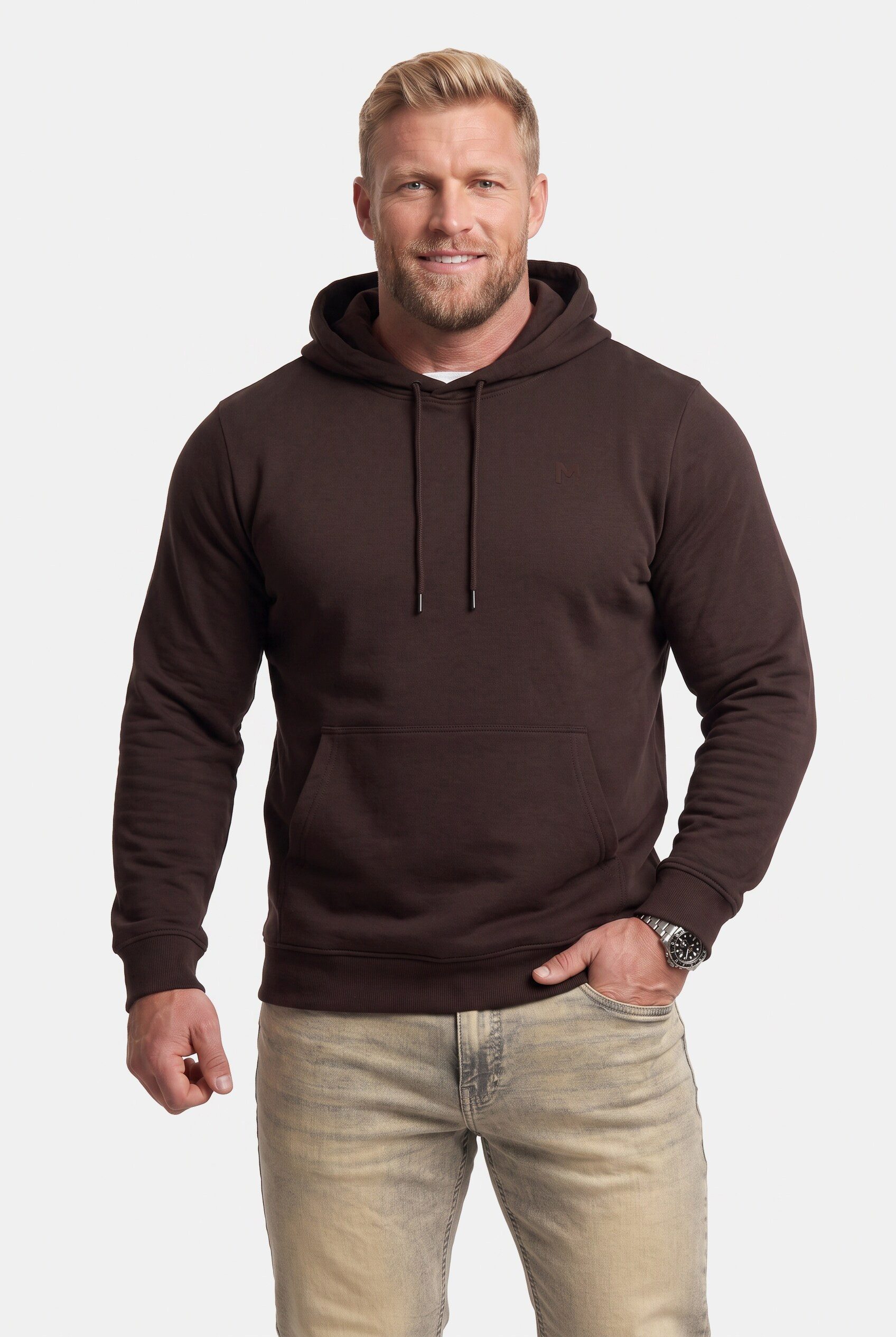Men Plus Sweatshirt Hoodie Sweat Kapuze Kängurutasche bis 8 XL