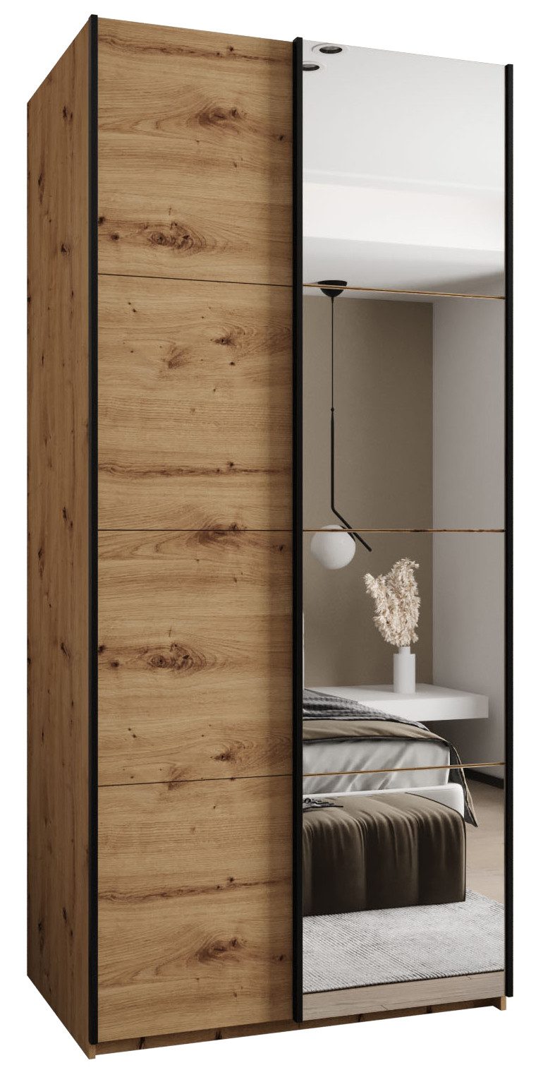 ABIKS MÖBEL Schwebetürenschrank LUX 3 hoher günstig online kaufen