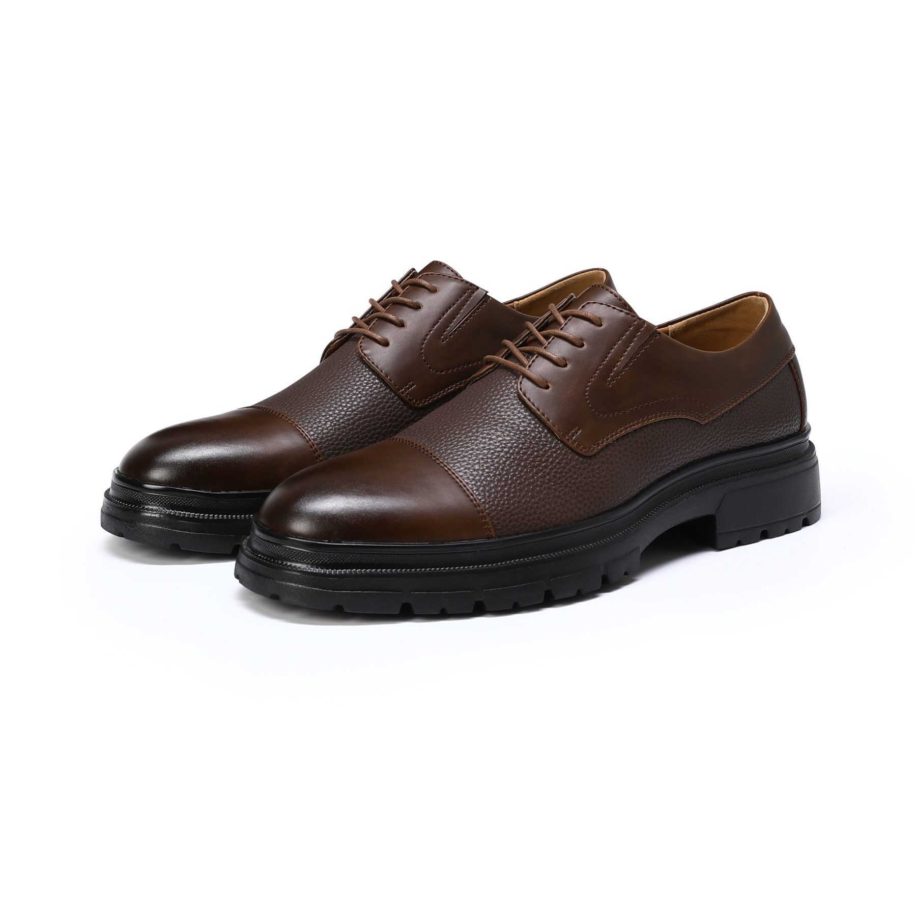 Allthemen Schnürschuh Herren Schnürschuhe Business Sneaker für Büro Freizeit Anzugschuhe