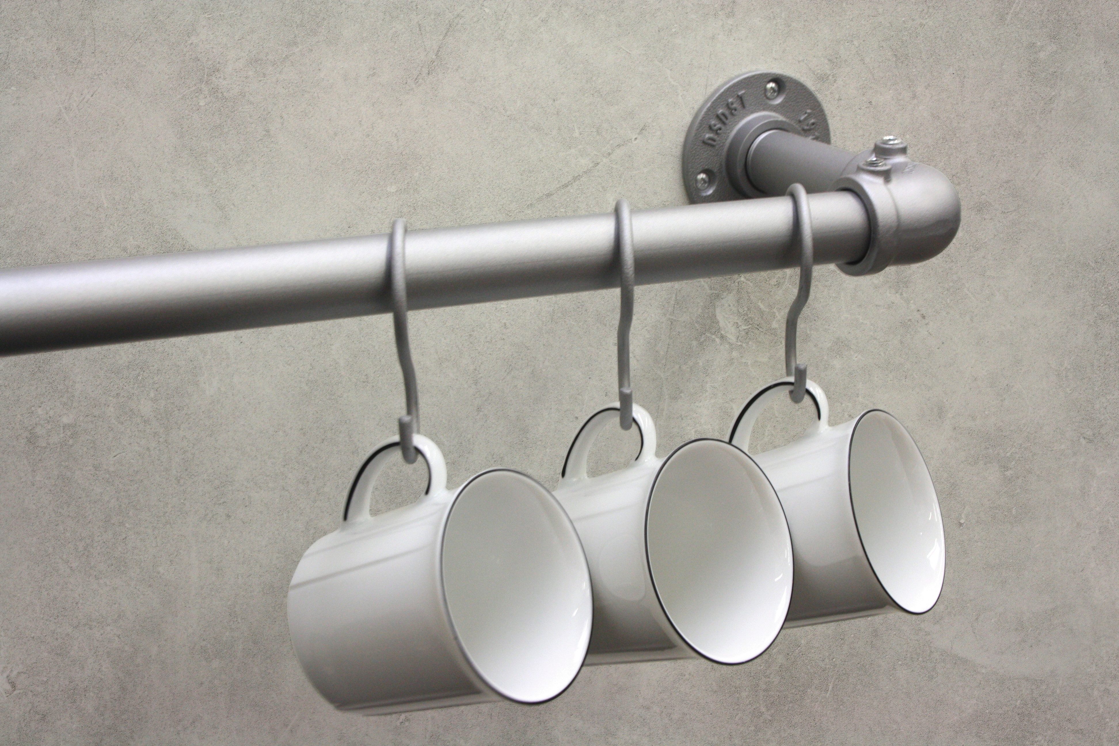 GARDINIA Gardinenhaken S-Haken, (10-St), Serie Gardinenstange Industrial Home – Bild 3 von 5