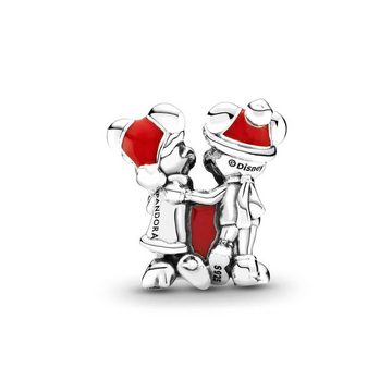 Pandora Charm-Einhänger Disney Mickey & Minnie Mouse Present