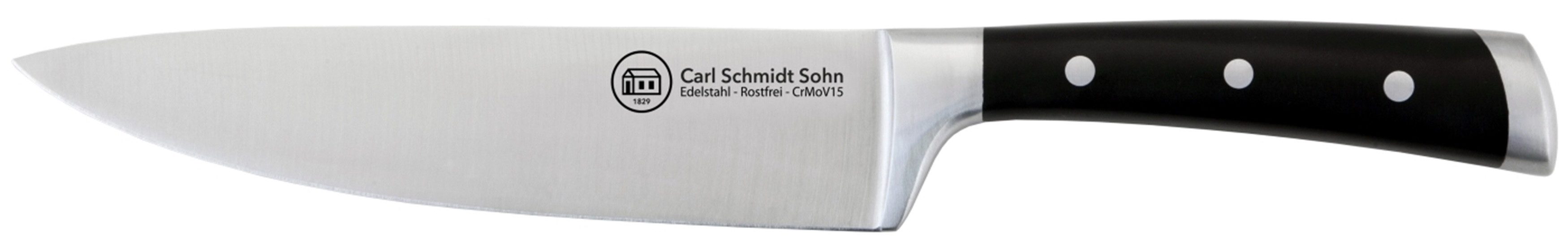 Carl Schmidt Sohn Kochmesser HERNE, 26 cm, Edelstahl rostfrei, mit ergonomischem Griff und Messerkropf