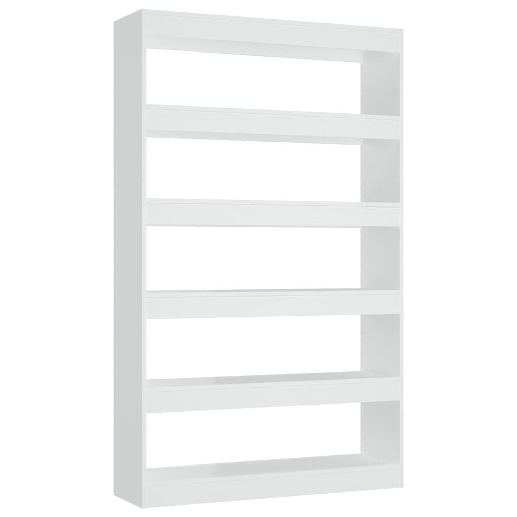 100x30x166 1-tlg. vidaXL cm, Bücherregal Bücherregal/Raumteiler Weiß
