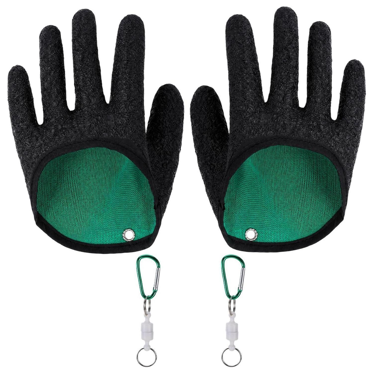 LuxusKollektion Angelhandschuhe Angelhandschuhe mit Magnethaken (1-St)