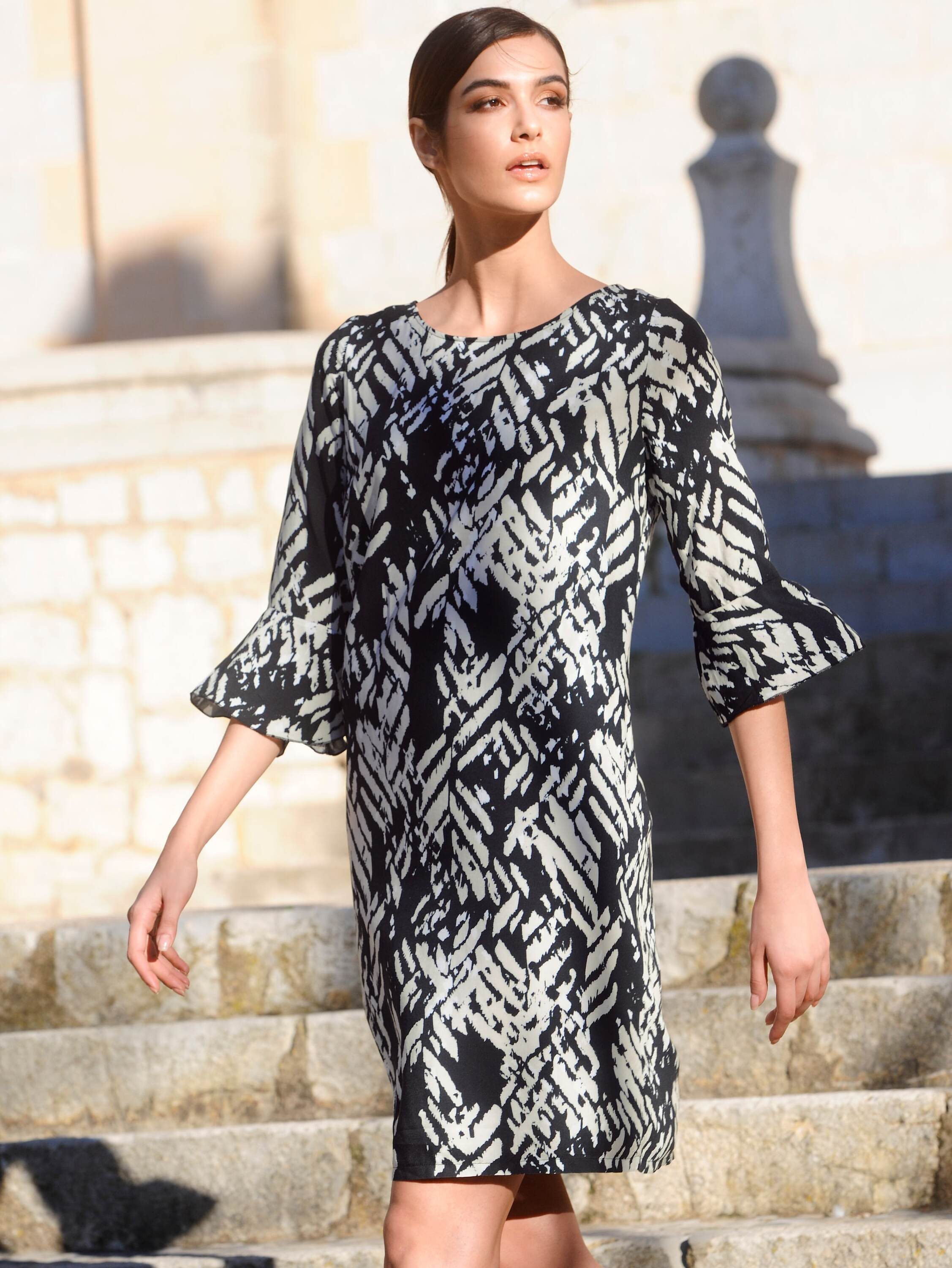 Alba Moda Druckkleid Kleid mit grafischem Druck