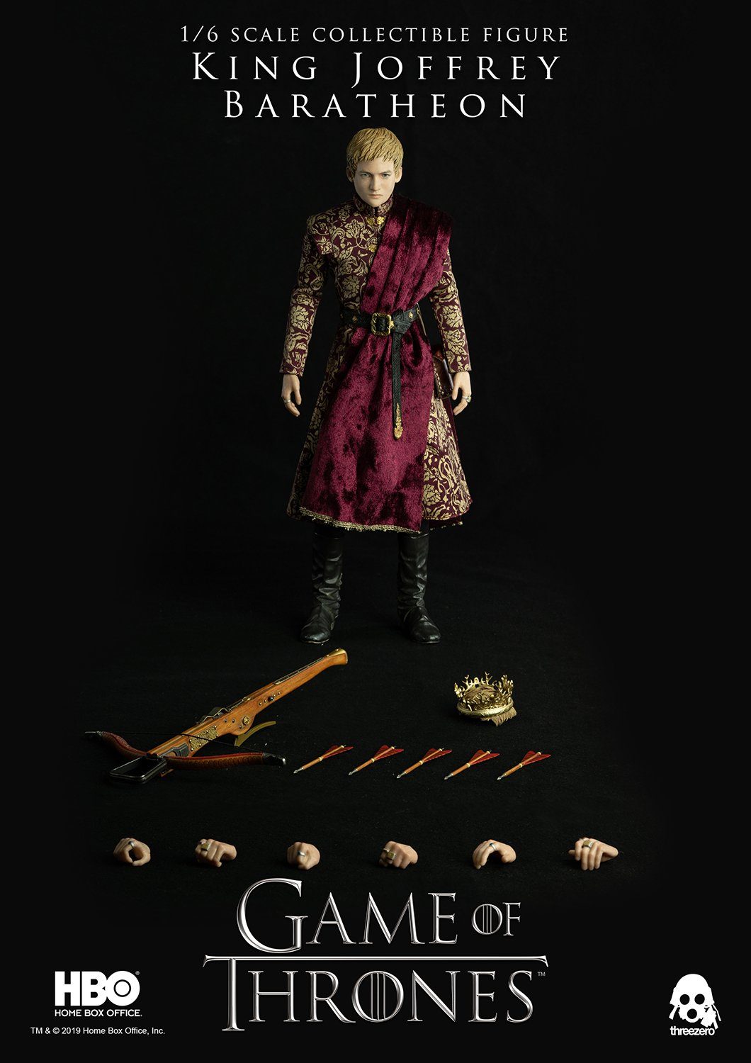 ThreeZero Actionfigur GAME OF THRONES JOFFREY BARATHEON 1/6 ACTIONFIGUR REGULAR EDITION