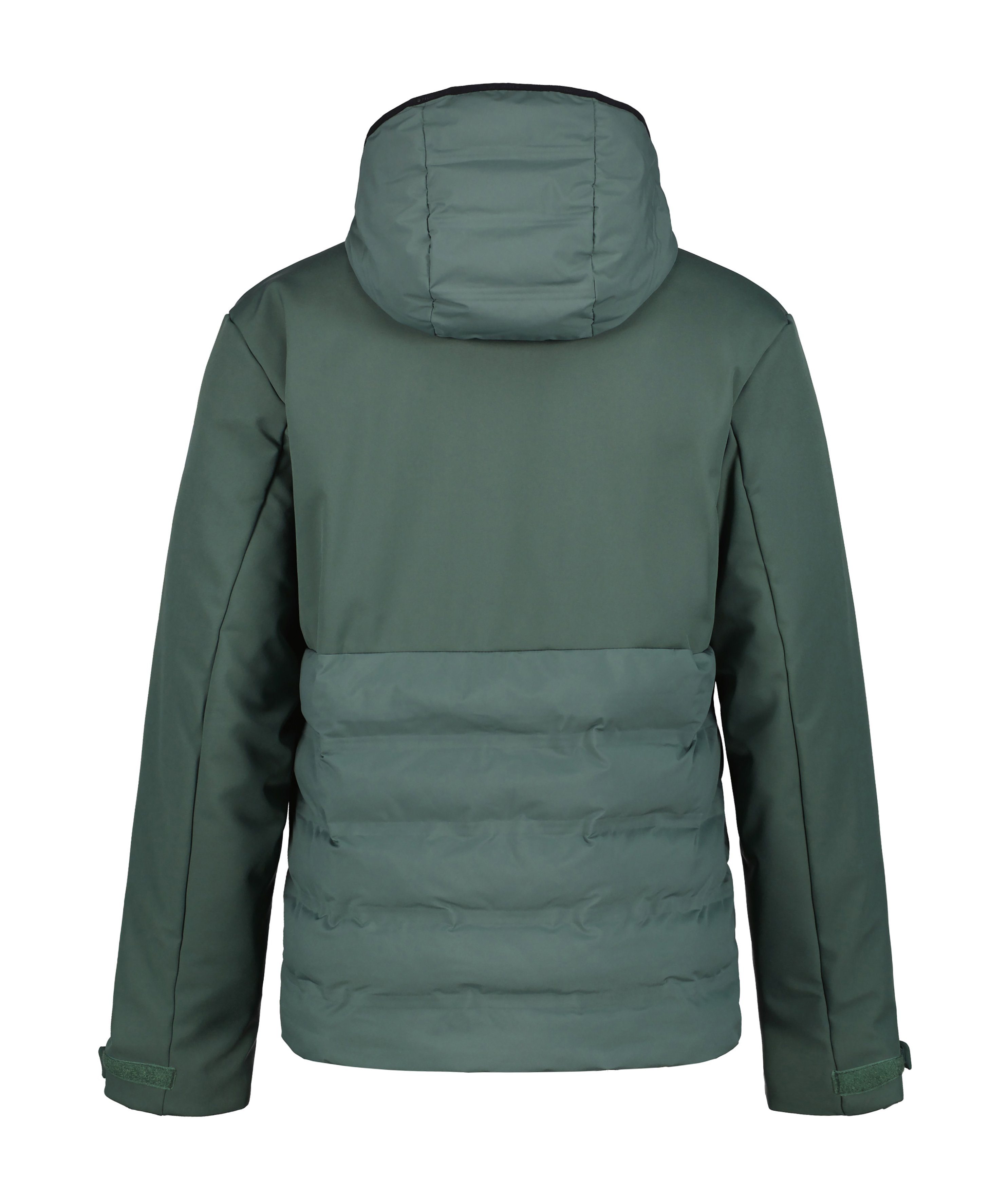 am STRICKFLEECEJACKE GREEN Oberarm Icepeak Softshelljacke H AGAR ANTIQUE mit Logopatch