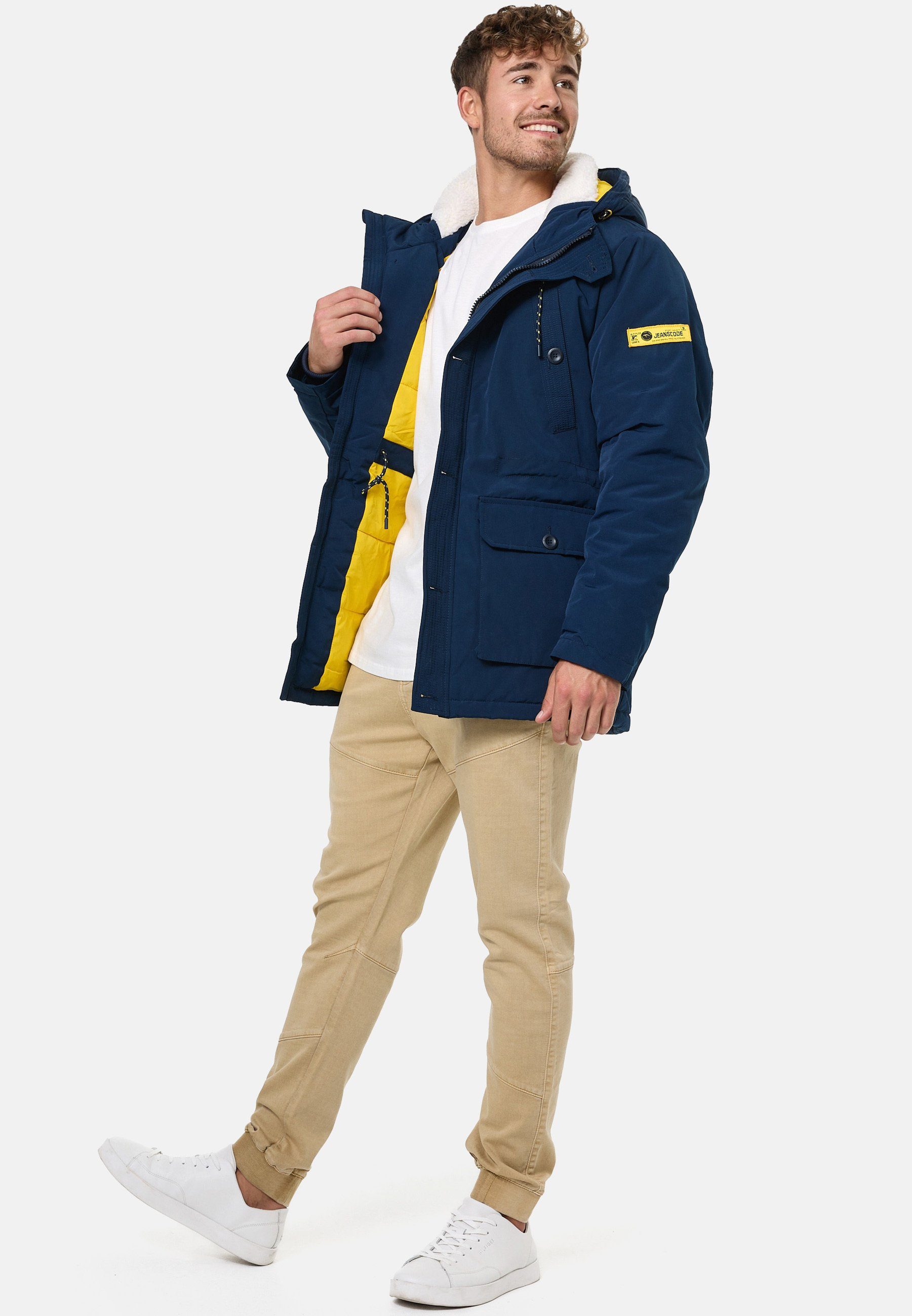 Winterjacke Navy West Indicode