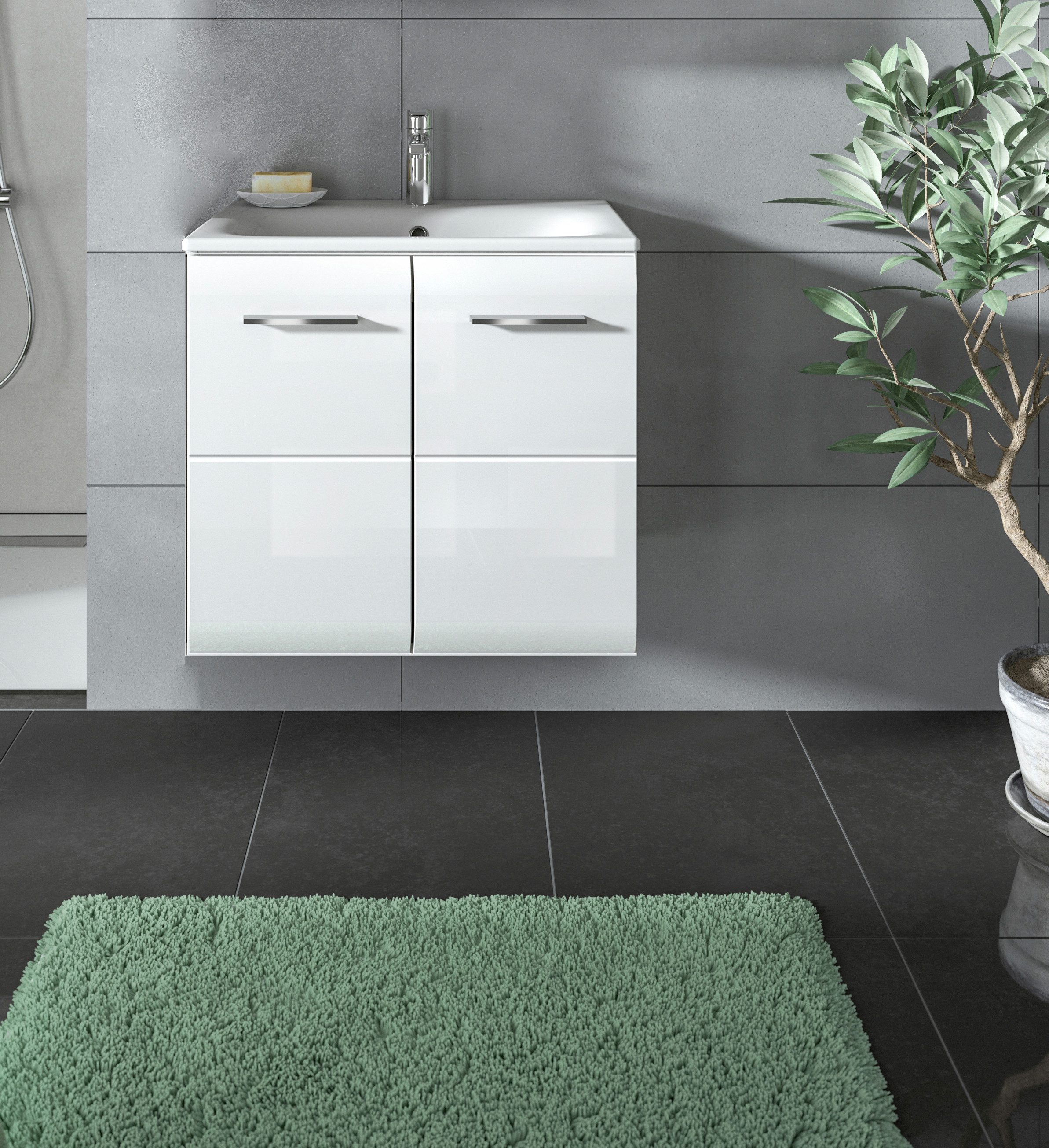 INOSIGN Waschbeckenunterschrank (2-St) Florenz, Waschtisch inkl. günstig online kaufen