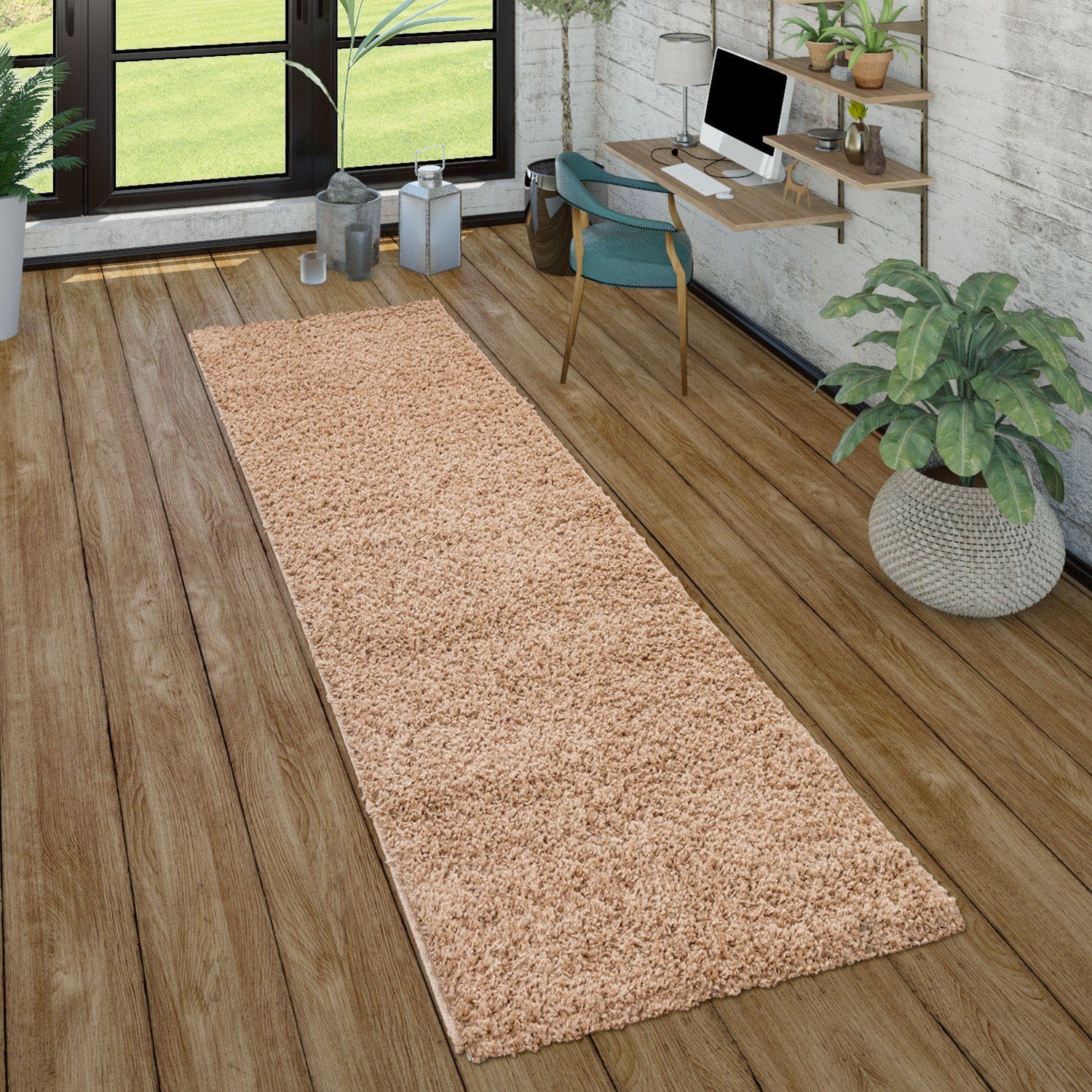Paco Home Hochflor-Teppich Sky 250, rechteckig, günstig online kaufen