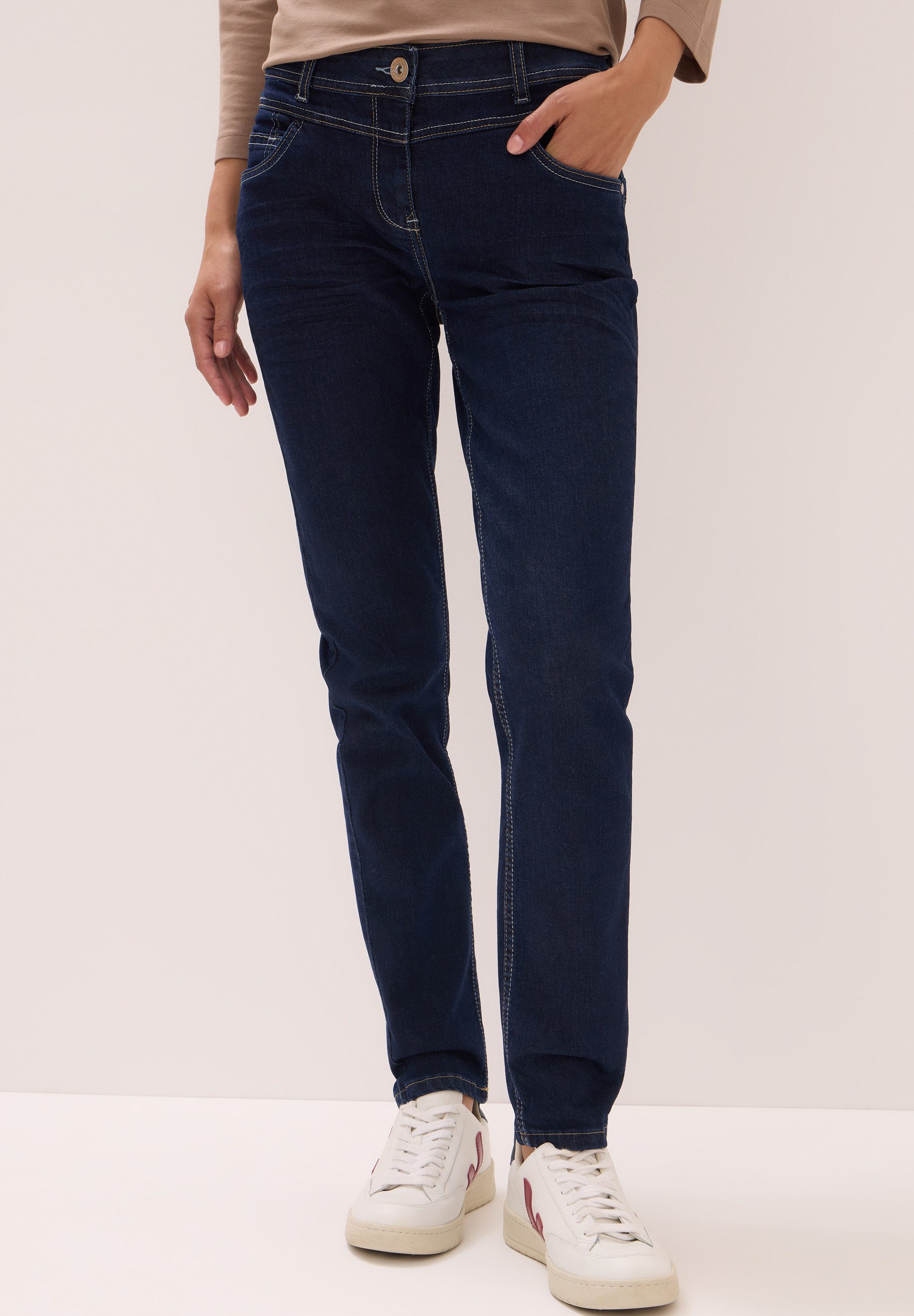 CECIL Comfort-fit-Jeans Middle Waist