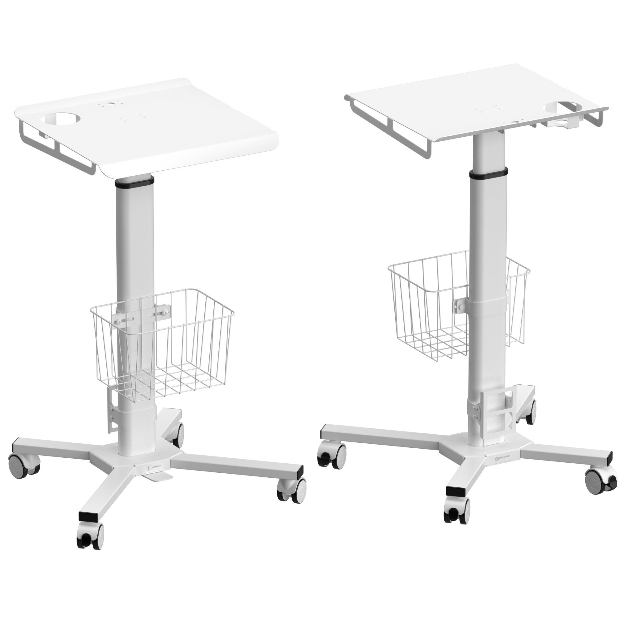 ONKRON Elektrisch Höhenverstellbarer Schreibtisch 140x60 Cm – Steh-Sitz-Tisch Bis 118 Cm, 60 Kg Tragkraft – Mit Digitaldisplay, Weiß