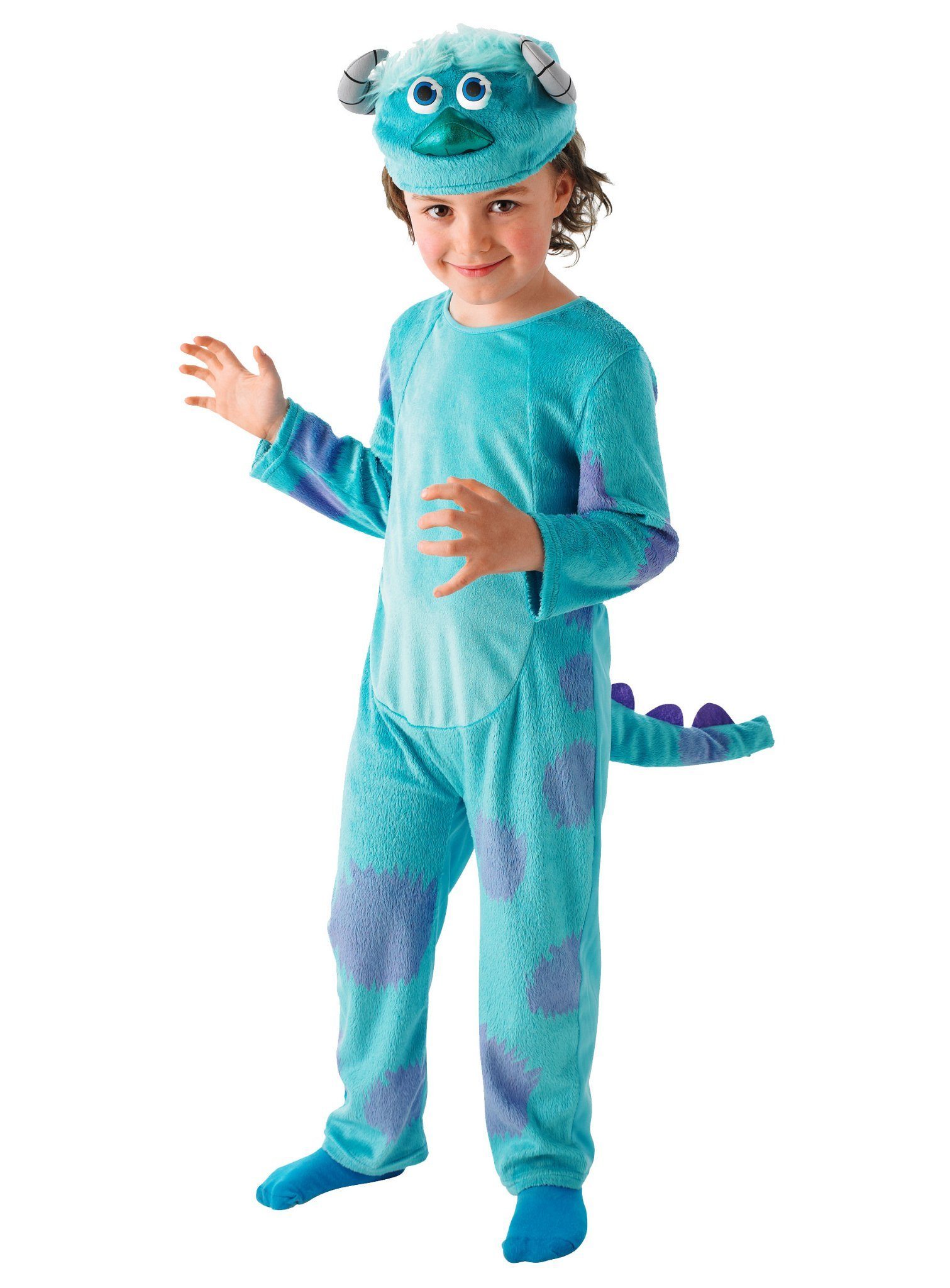 Rubie´s Kostüm Die Monster Uni Sulley Deluxe, Original Lizenzkostüm aus dem Disney Pixar Film (2013)