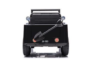 Elektro-Kinderauto JEEP 4x4 ALLRAD schwarz LED+Audio+FB