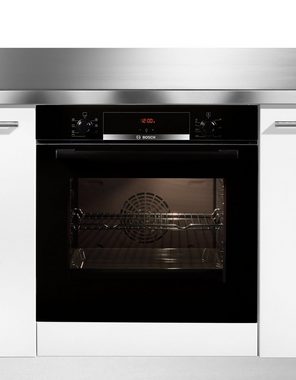 BOSCH Einbaubackofen 4 HBA533BB1, mit Teleskopauszug nachrüstbar, ecoClean Direct