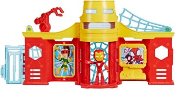 Hasbro Spielwelt Marvel Spidey und seine Super-Freunde, Iron Mans Turm, inklusive Figur