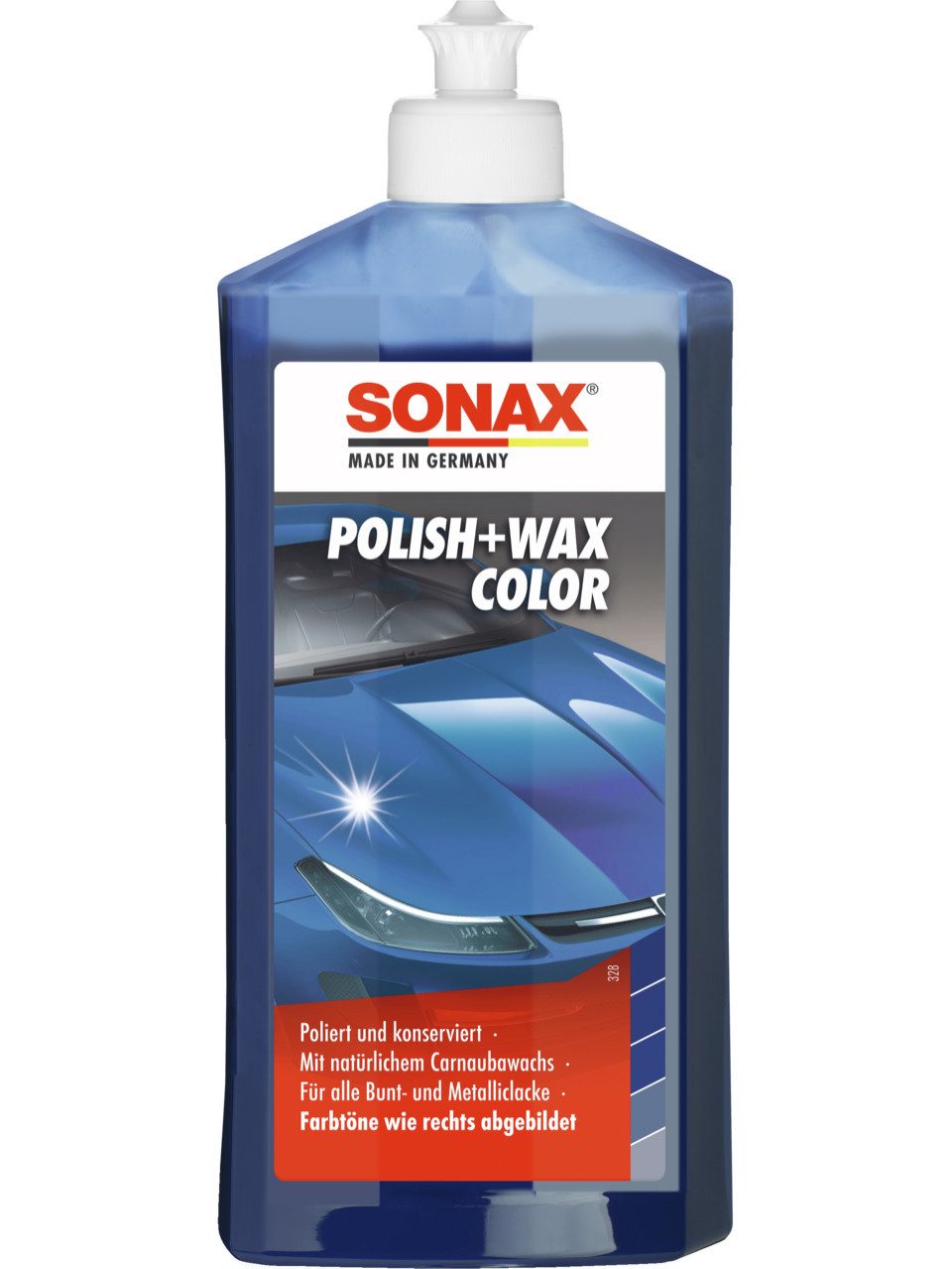 Sonax Sonax Polish & Wax Color blau 500ml Autopolitur